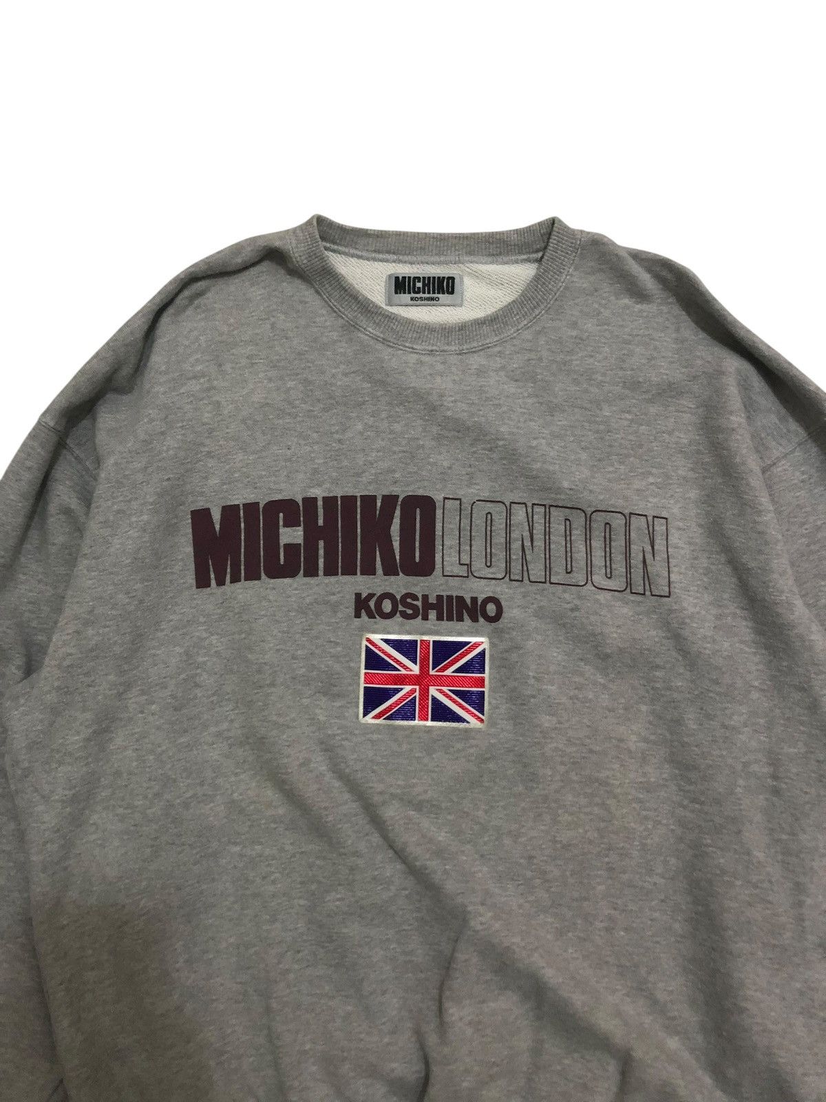 Michiko Koshino London Michiko Koshiko London Spell Out Sweatshirt Size US L / EU 52-54 / 3 - 4 Thumbnail