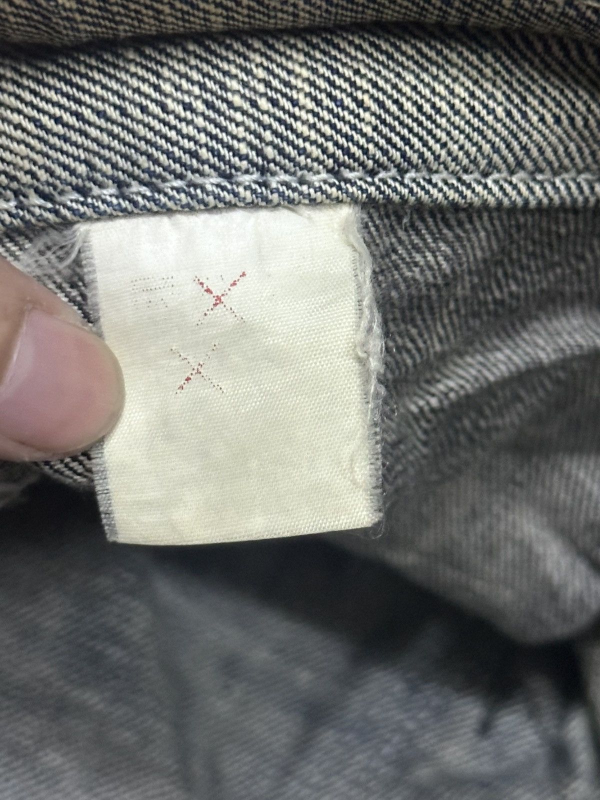 Japanese Brand TheStyleKey Embroidered Vintage Jean Baggy Loose Style Faded Size US 33 - 13 Thumbnail