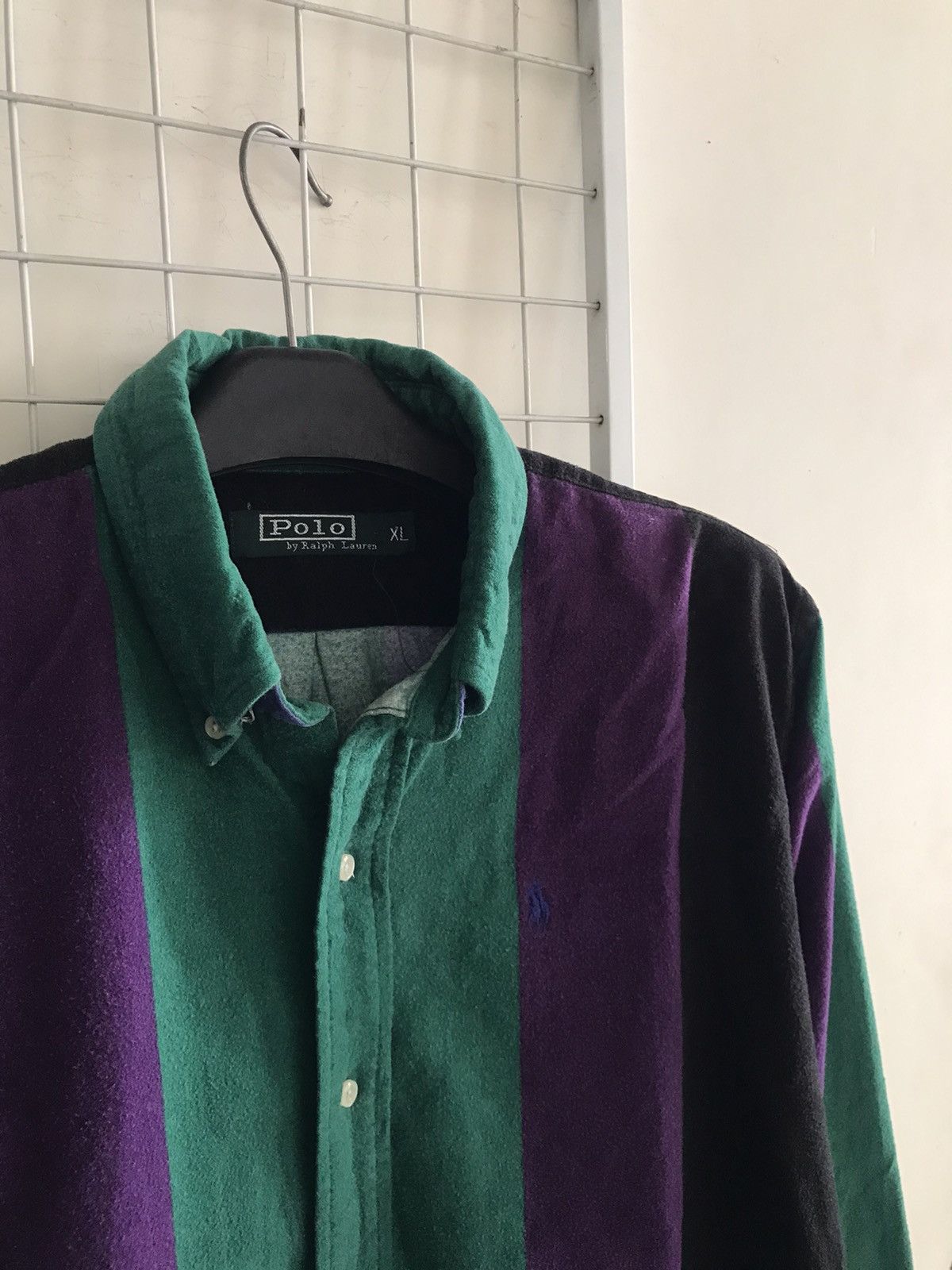 Polo Ralph Lauren × Ralph Lauren × Vintage Crazy VTG Polo Ralph Lauren Green Label Size US XL / EU 56 / 4 - 2 Thumbnail