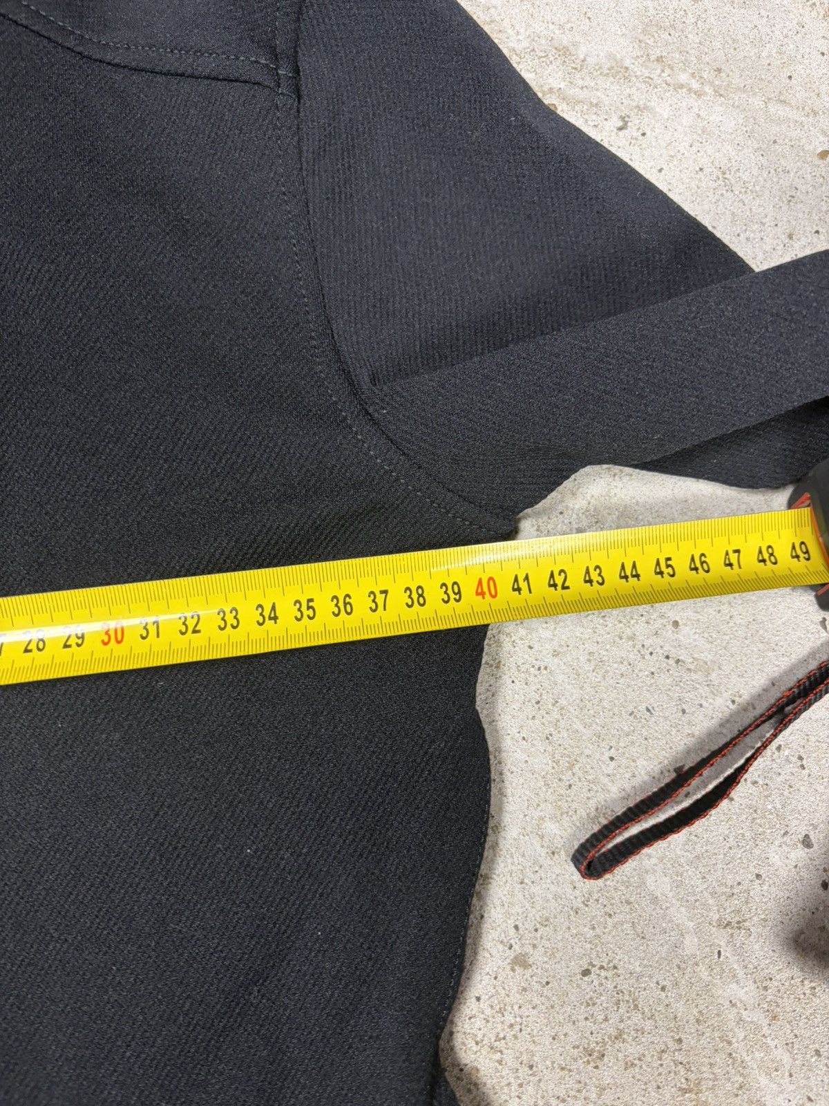 Prada Vintage Prada Nylon Black & Grey Jumpsuit Baggy Pants Size 32" / US 10 / IT 46 - 22 Thumbnail