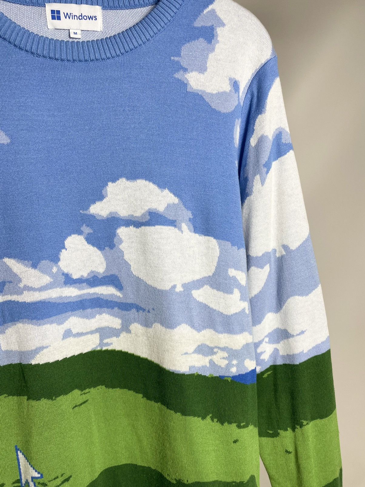 Apple × Microsoft × Supreme RARE 🌎 Microsoft Windows Wallpaper Ugly Christmas Sweater Size US M / EU 48-50 / 2 - 6 Thumbnail