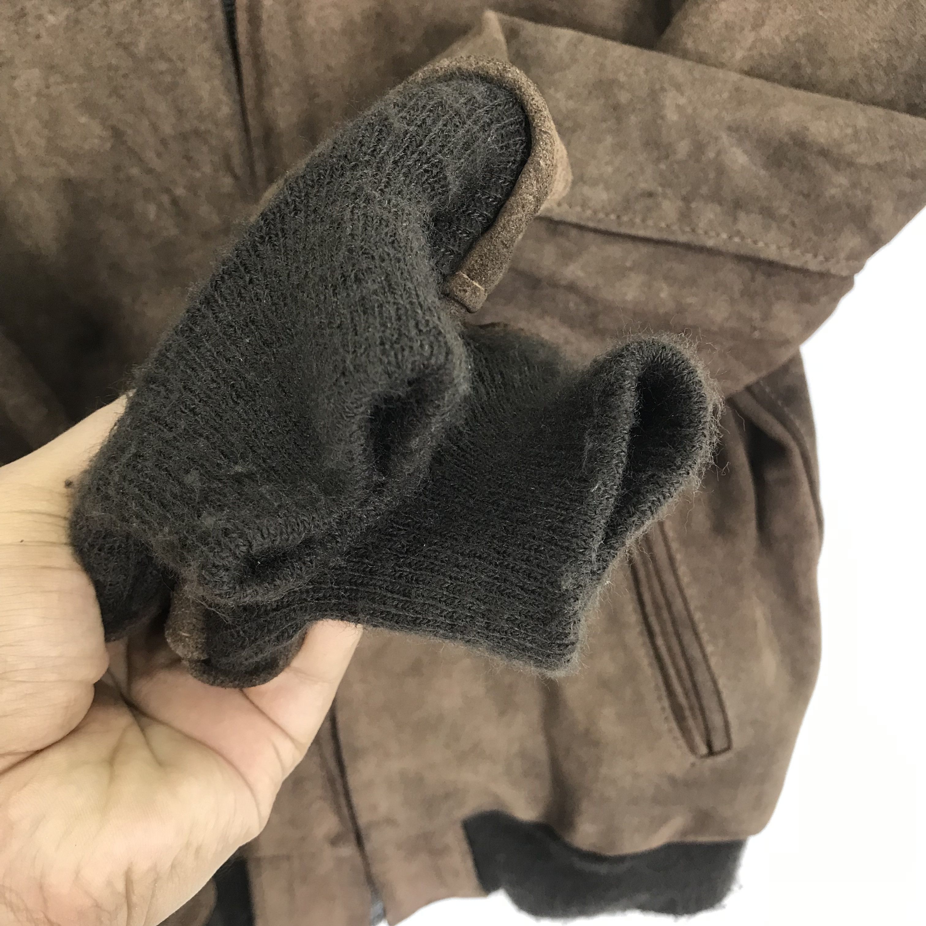 Schott Vintage 90s Schott NYC Brown Suede Pure Leather Jacket Size US M / EU 48-50 / 2 - 8 Thumbnail