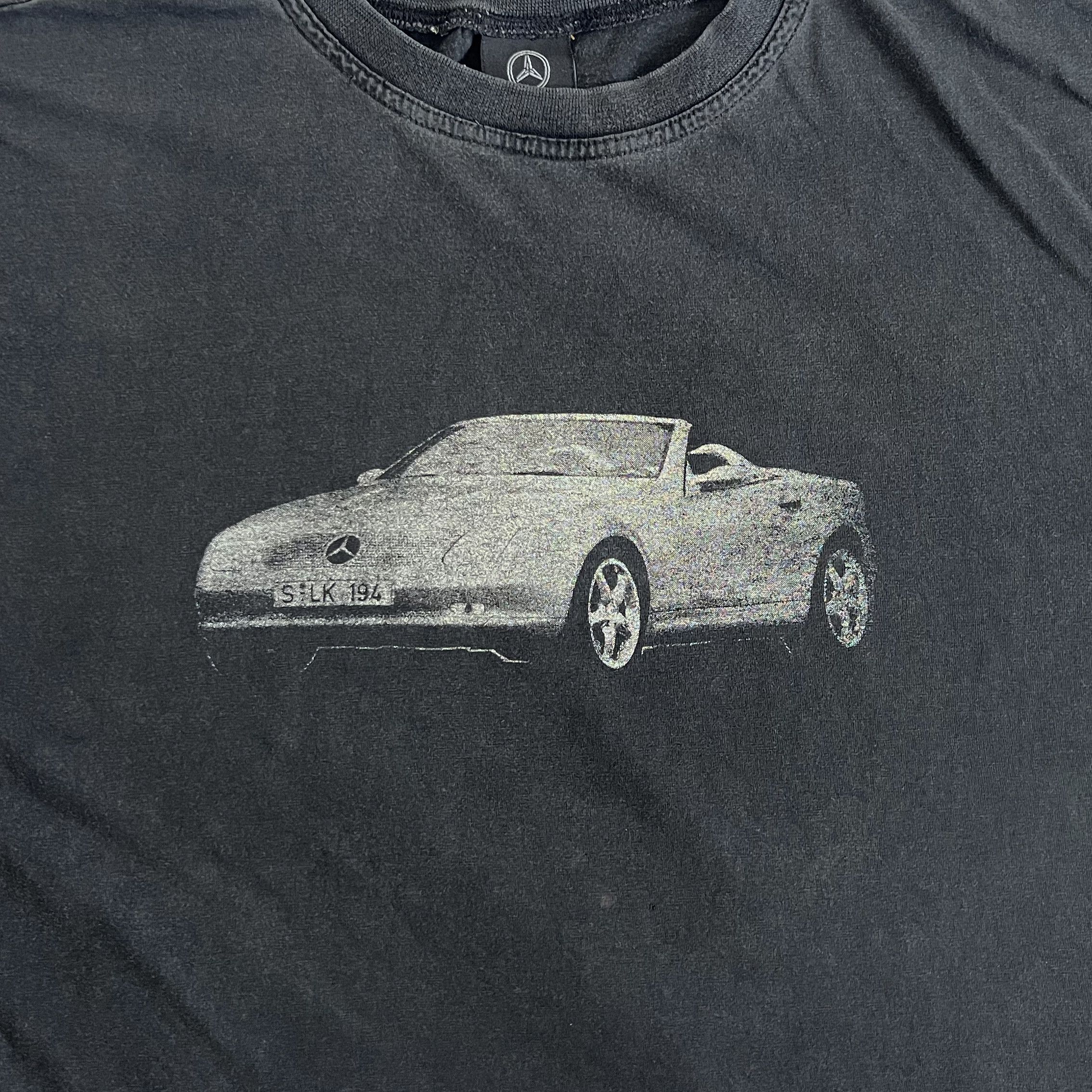 Mercedes-Benz Vintage 2004 MERCEDES BENZ SL 500 t shirt Y2K 90s Amg Tee Size US XL / EU 56 / 4 - 4 Thumbnail