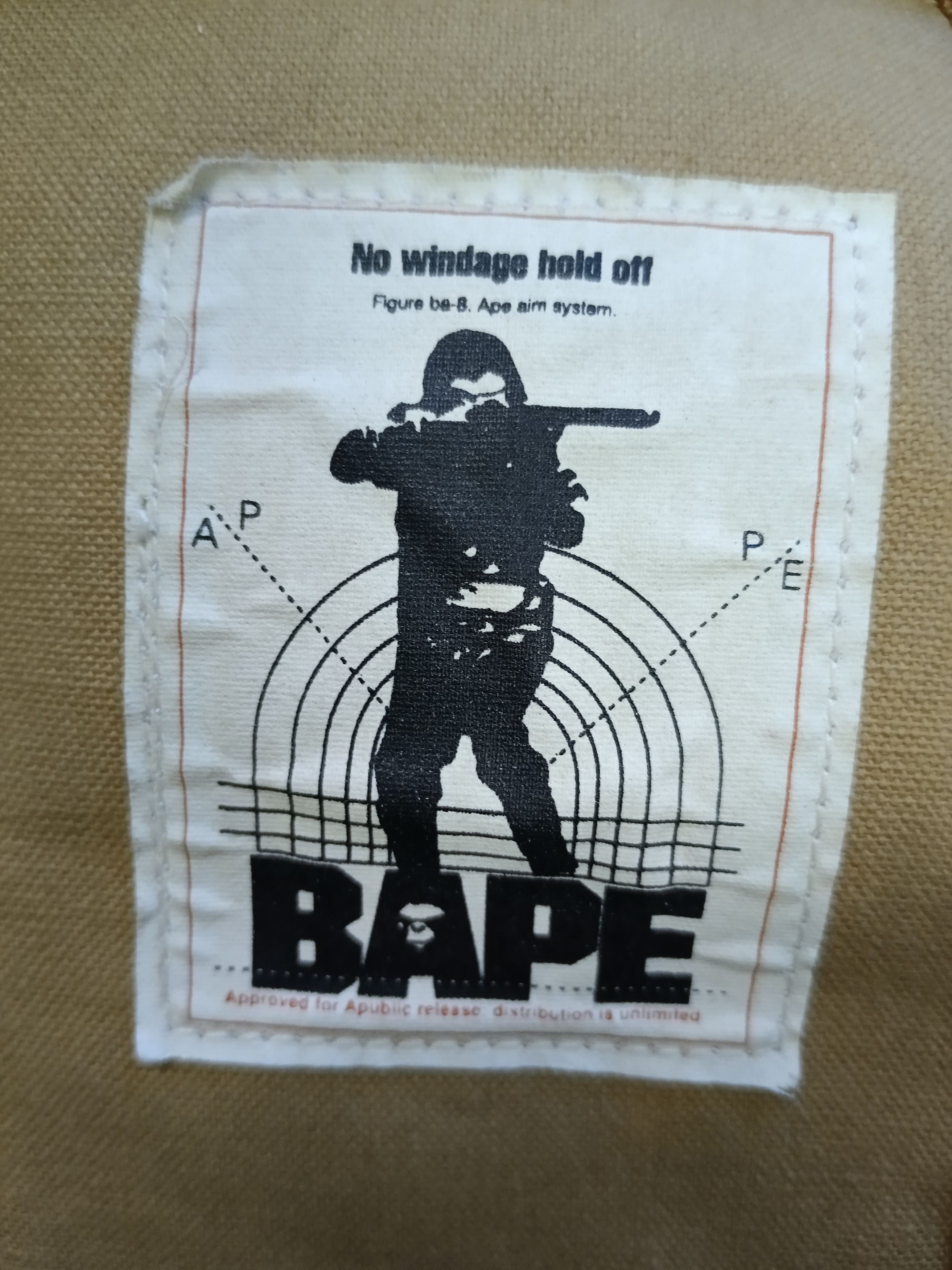 Bape A BATHING APE NOWHERE CANVAS DUFFLE TRAVEL BAG Size ONE SIZE - 14 Thumbnail