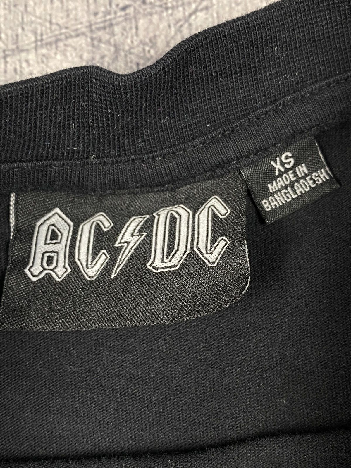 AC/DC AC/DC Band Rock Tee T-Shirt Size US XS / EU 42 / 0 - 8 Thumbnail