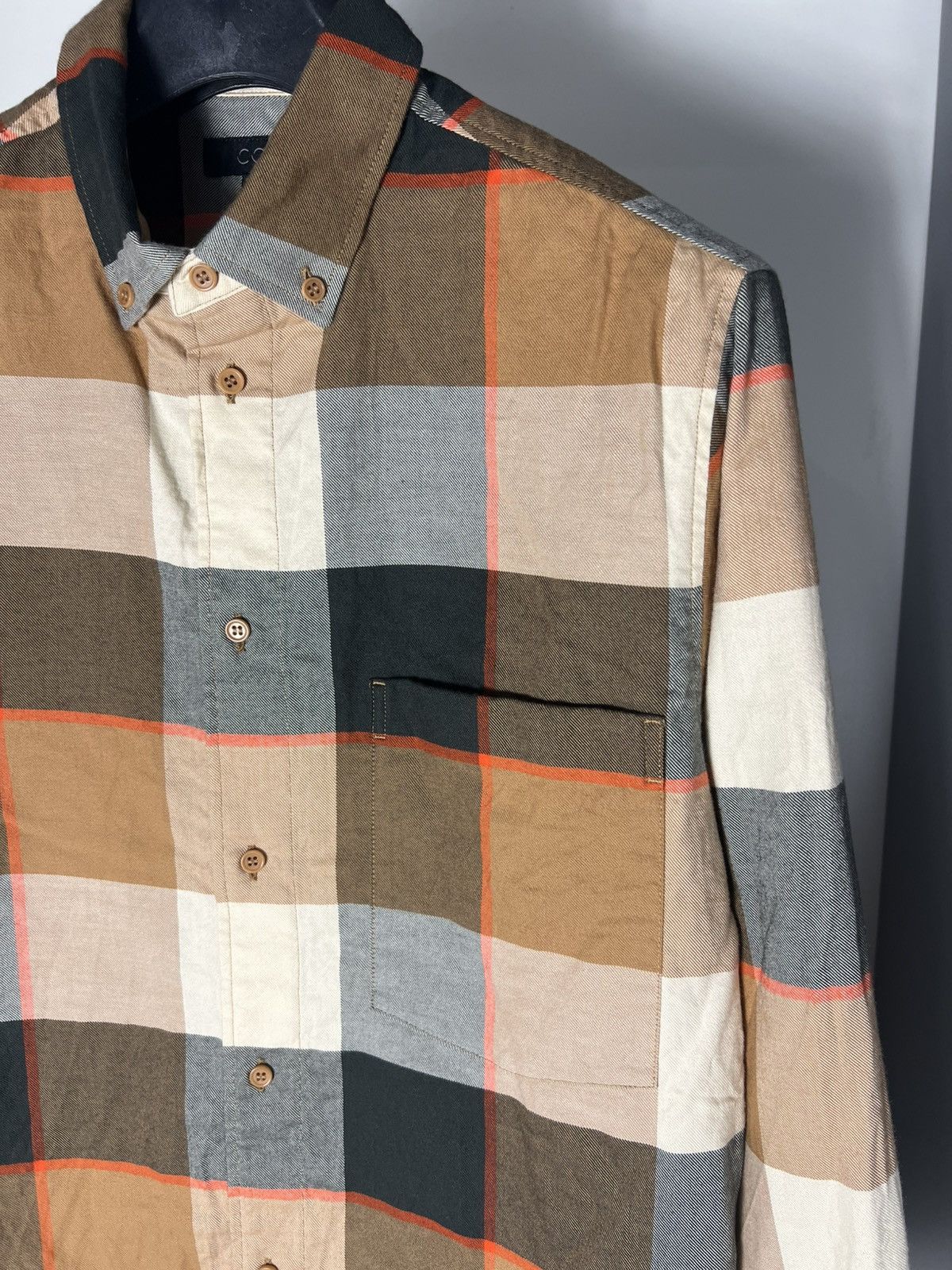 Cos × Vintage VERY RARE COS ITALIAN DESIGNER LONG SLEEVE SHIRT DELUX Y2K Size US S / EU 44-46 / 1 - 2 Thumbnail