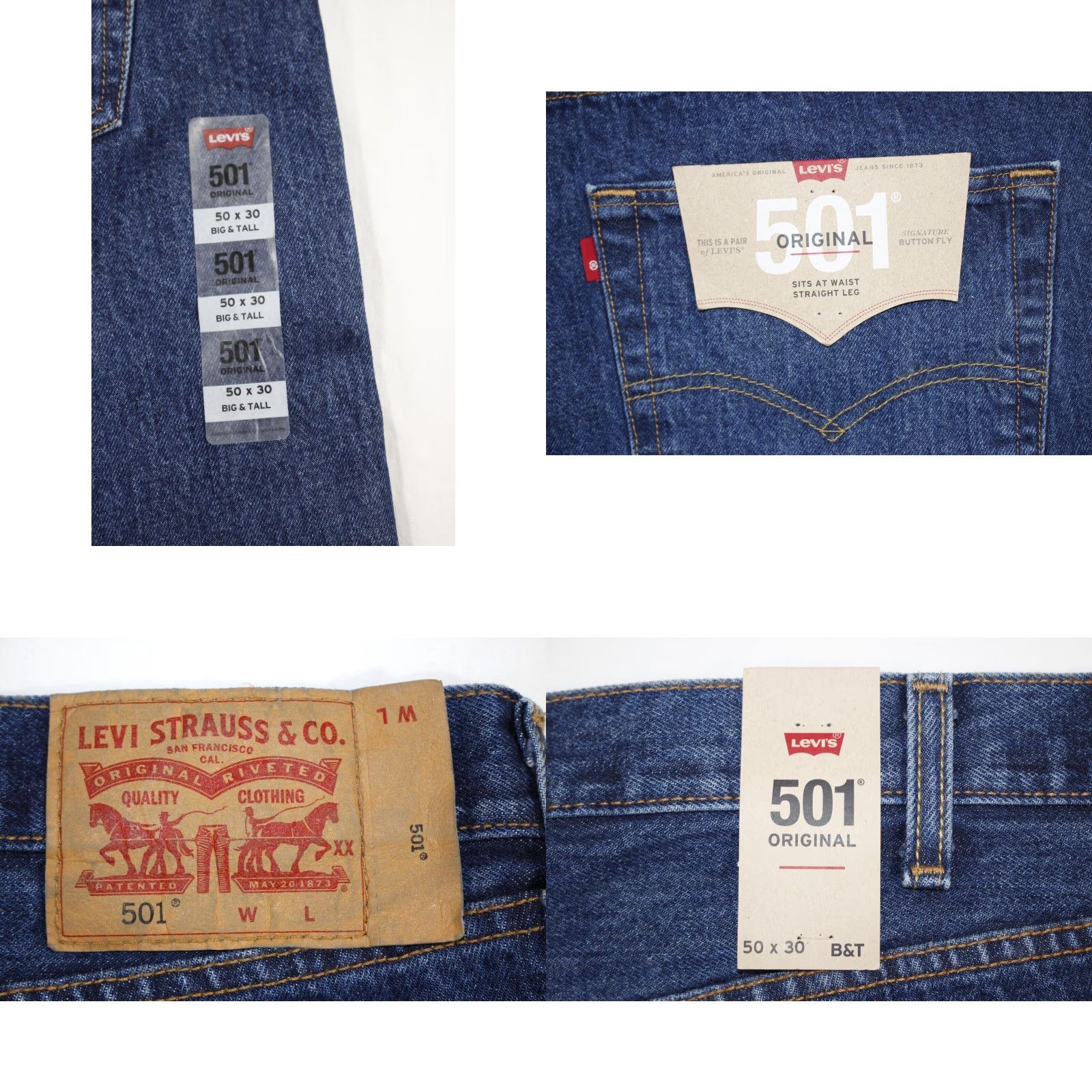 Levi's Levi's 501 Original Fit Jeans Shirt? (No, keep to title rules) Size US 34 / EU 50 - 10 Thumbnail