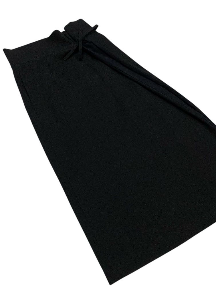 Comme des Garcons × Tricot Comme des Garcons × Vintage Tricot Comme Des Garçons AD1998 Cotton Midi Wrap Skirts Size 30" / US 8 / IT 44 - 14 Thumbnail