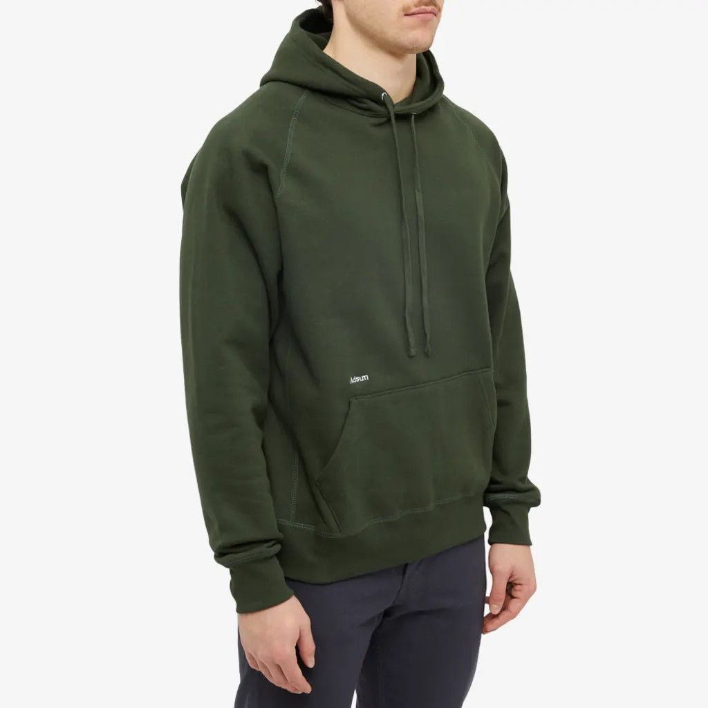 Adsum Adsum classic logo hoodie green M NEW | Grailed