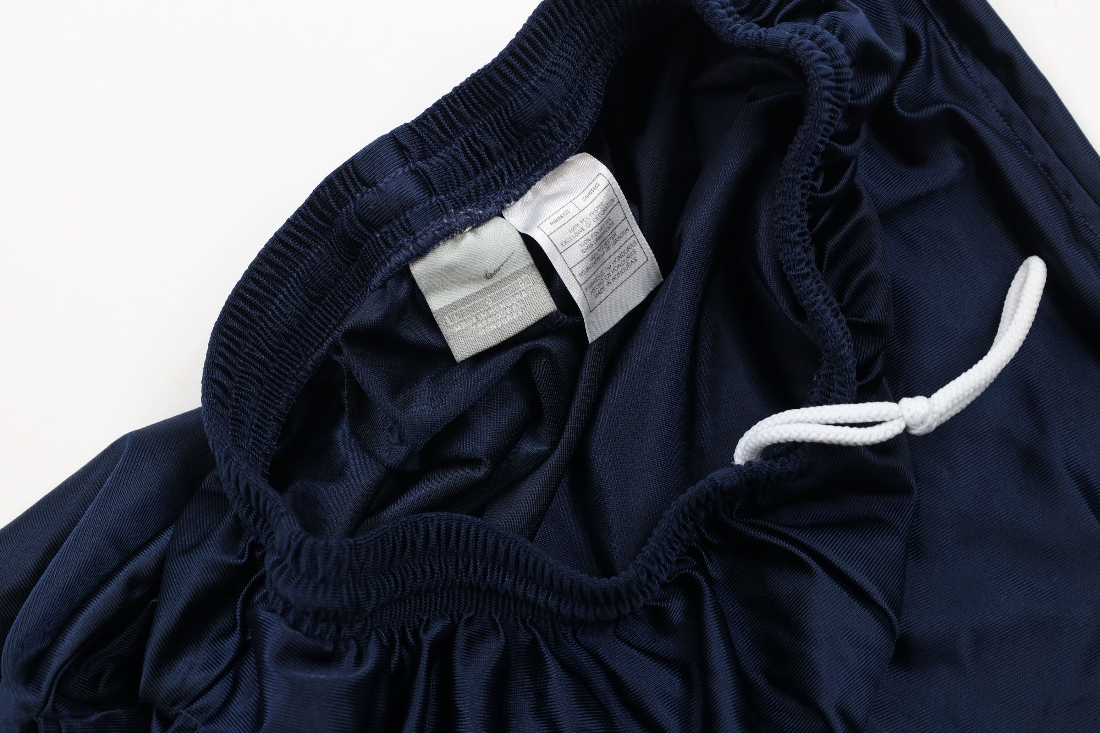Nike × Vintage Vintage Nike Scott Mini Swoosh Above Knee Silky Shorts Blue Size US 34 / EU 50 - 9 Thumbnail
