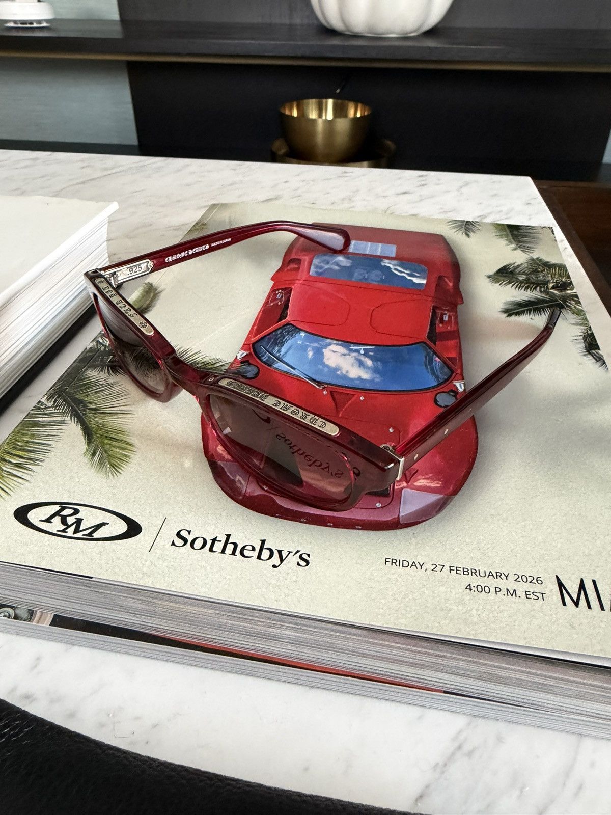 Chrome Hearts Cherry Red Lowriders Size ONE SIZE - 3 Thumbnail