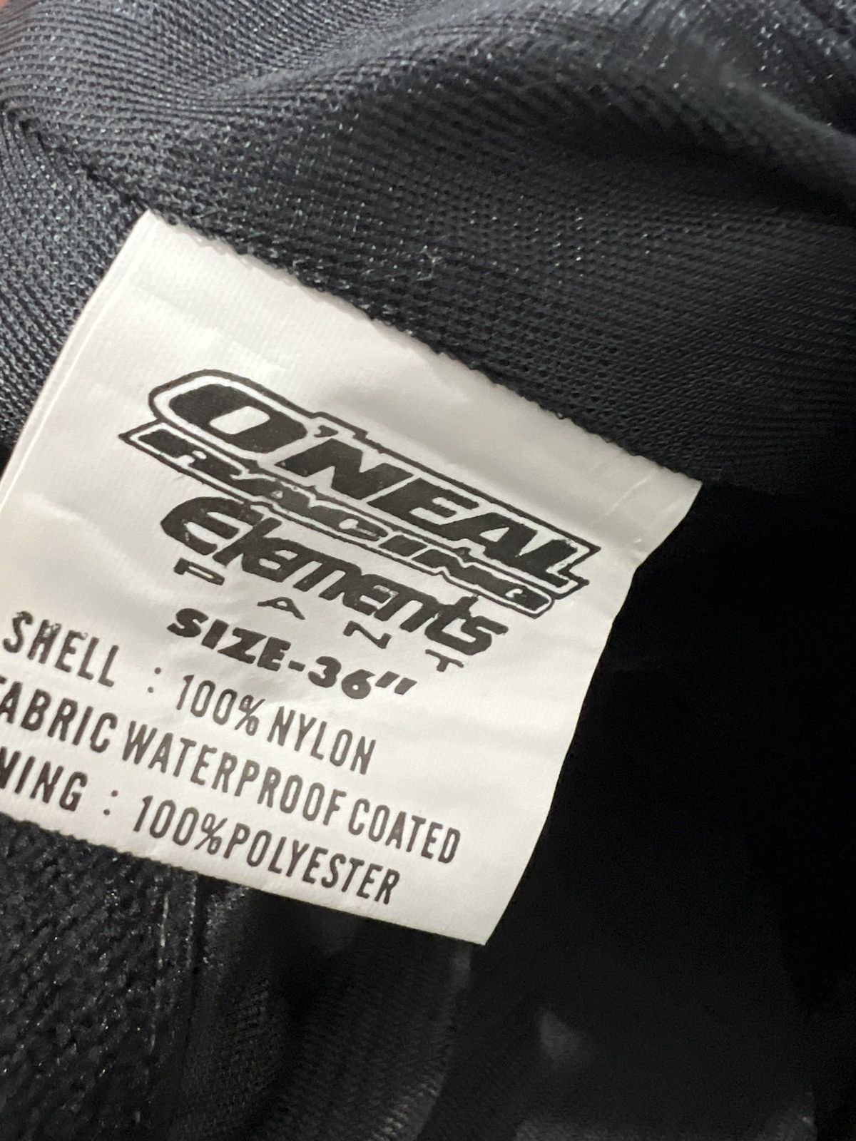 O'Neill Vintage Oneal Racing Elements Pants oneil 36 motocross bike Size US 36 / EU 52 - 4 Thumbnail
