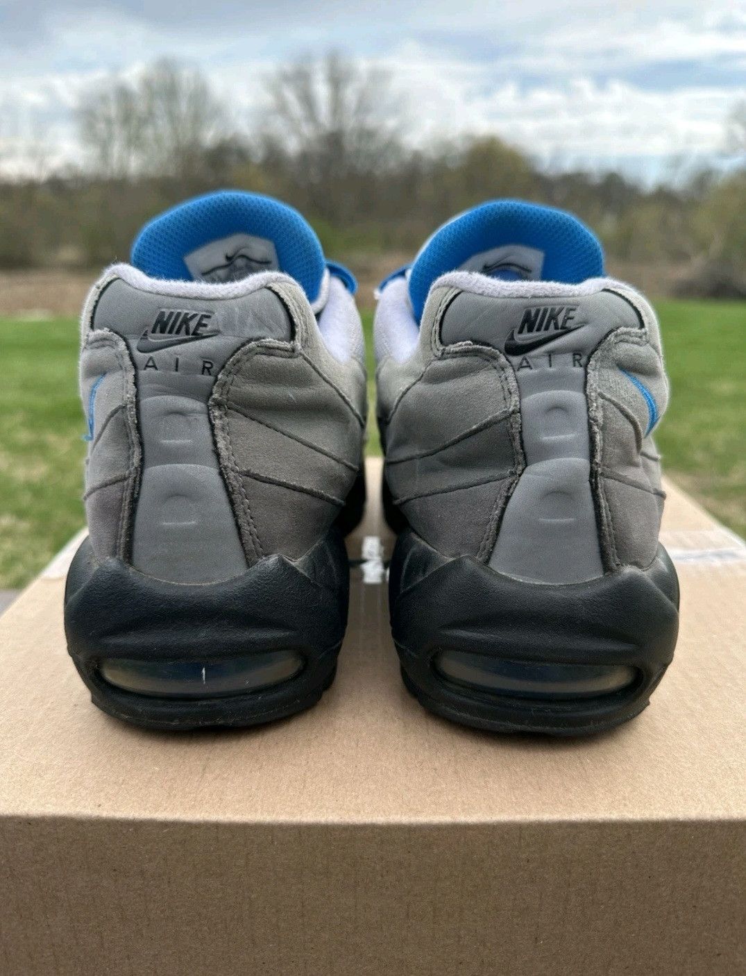 Nike Nike Air Max 95 OG Crystal Blue AT8696100 Size 9.5 Men Size US 9.5 / EU 42-43 - 5 Thumbnail