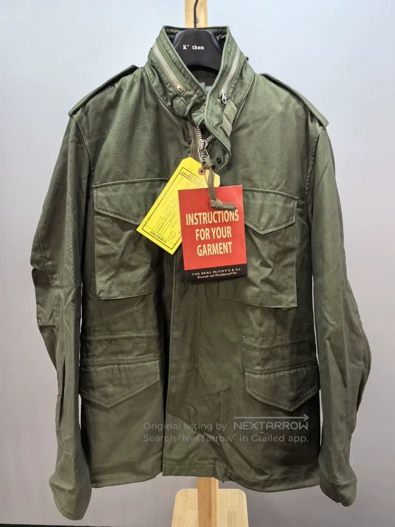 The Real McCoys M65 jacket