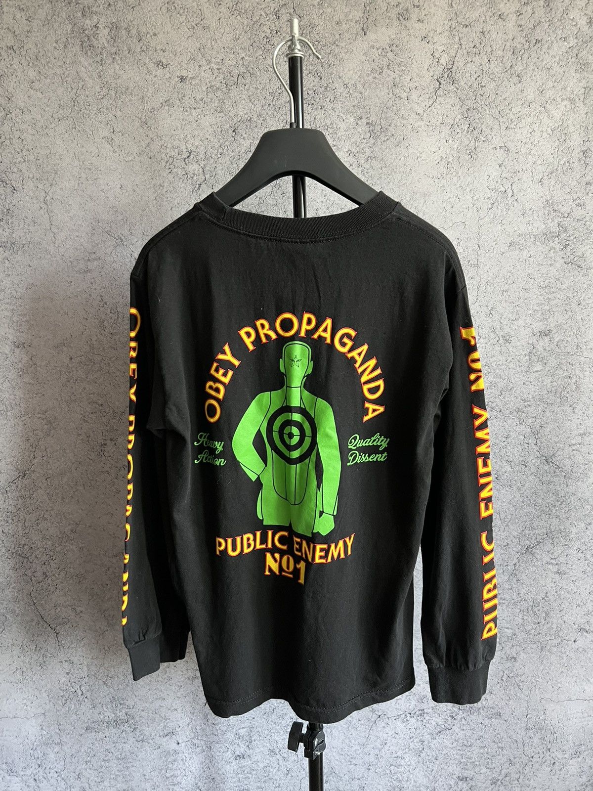 Obey Obey Long Sleeve T-Shirt Propaganda Public Enemy N1 Y2K Size US S / EU 44-46 / 1 - 1 Thumbnail