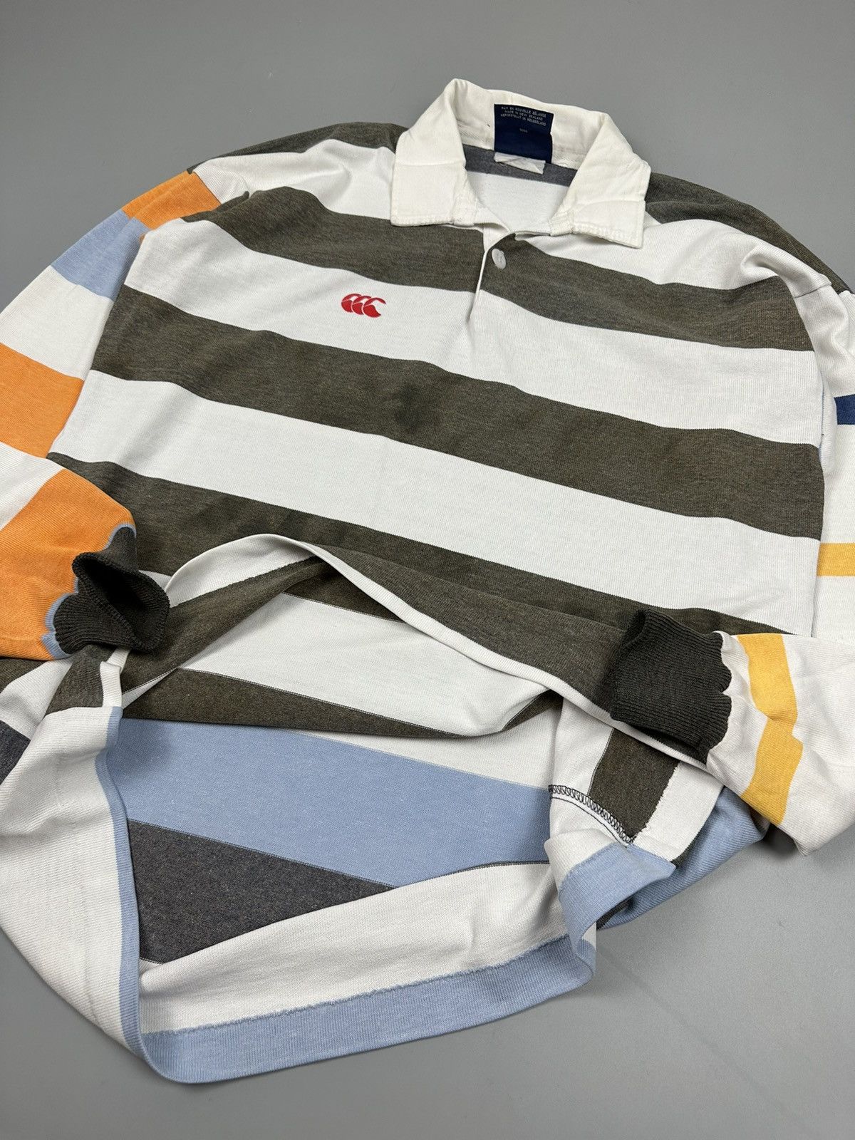 Canterbury of New Zealand × Vintage Vintage Canterbury Of New Zealand Rugby Tee Size US M / EU 48-50 / 2 - 4 Thumbnail