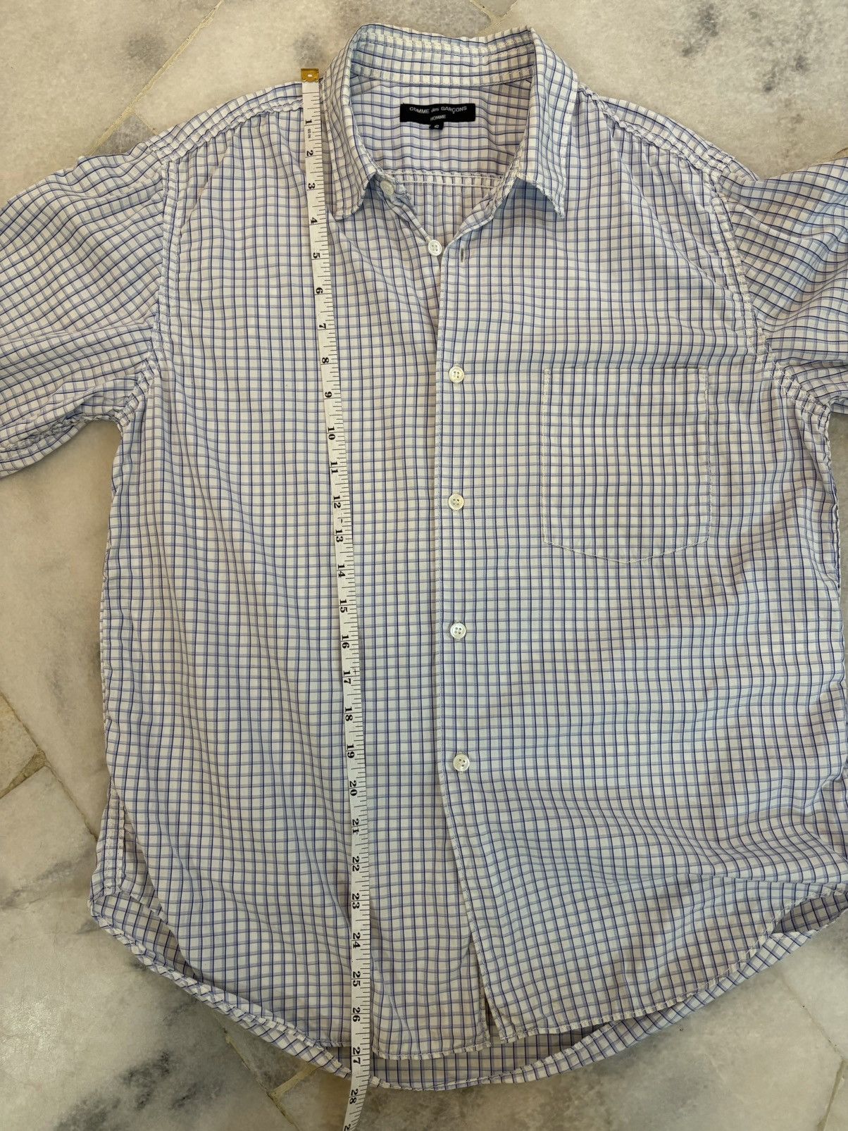Comme des Garcons × Comme des Garcons Homme × Comme des Garcons Homme Plus AD2003 Comme Des Garcons Stripe Shirt Size US S / EU 44-46 / 1 - 8 Thumbnail