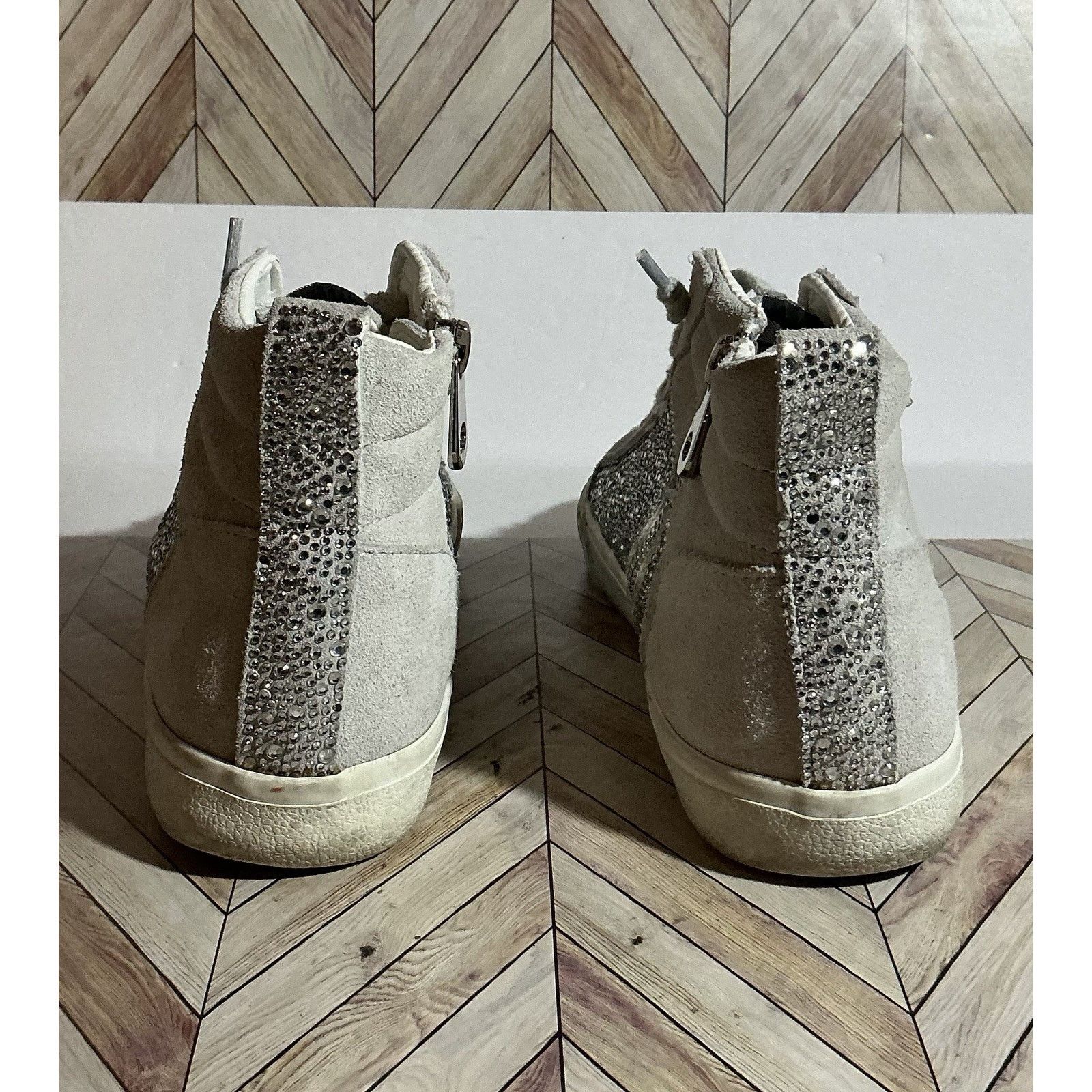 Vintage Havana Vintage Havana High Top Dyno High Multi Sparkle Sneaker Sz 7 Size US 7 / IT 37 - 5 Thumbnail