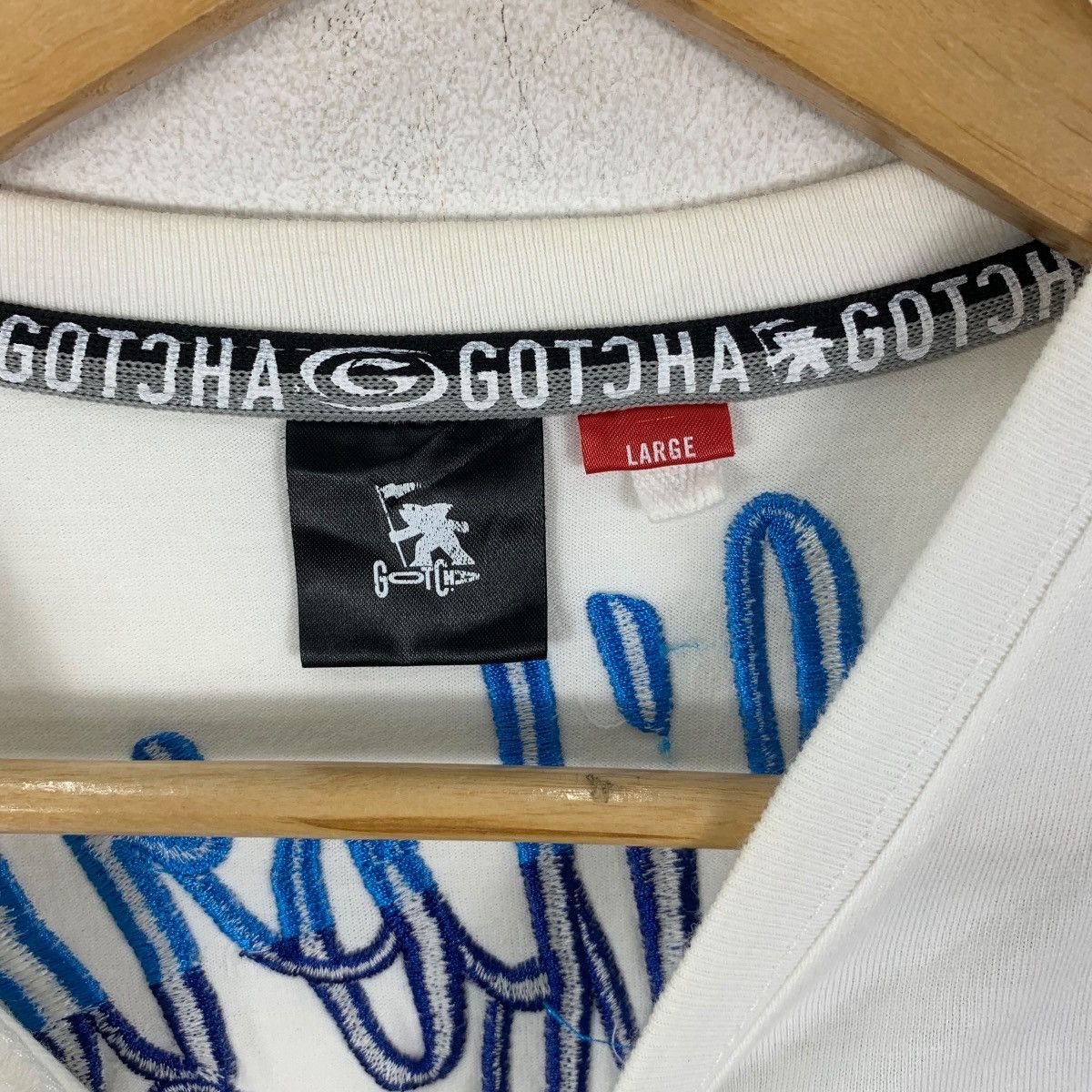 Gotcha GOTCHA CALIFORNIA SURF Ride Waves Sunwear Tee Shirt Top Size US L / EU 52-54 / 3 - 10 Thumbnail