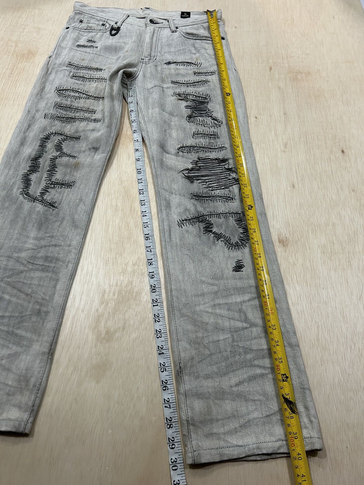 semanticdesign Vintage SemanticDesign Clawmark Distressed Trashed Jeans Size US 31 - 15 Thumbnail