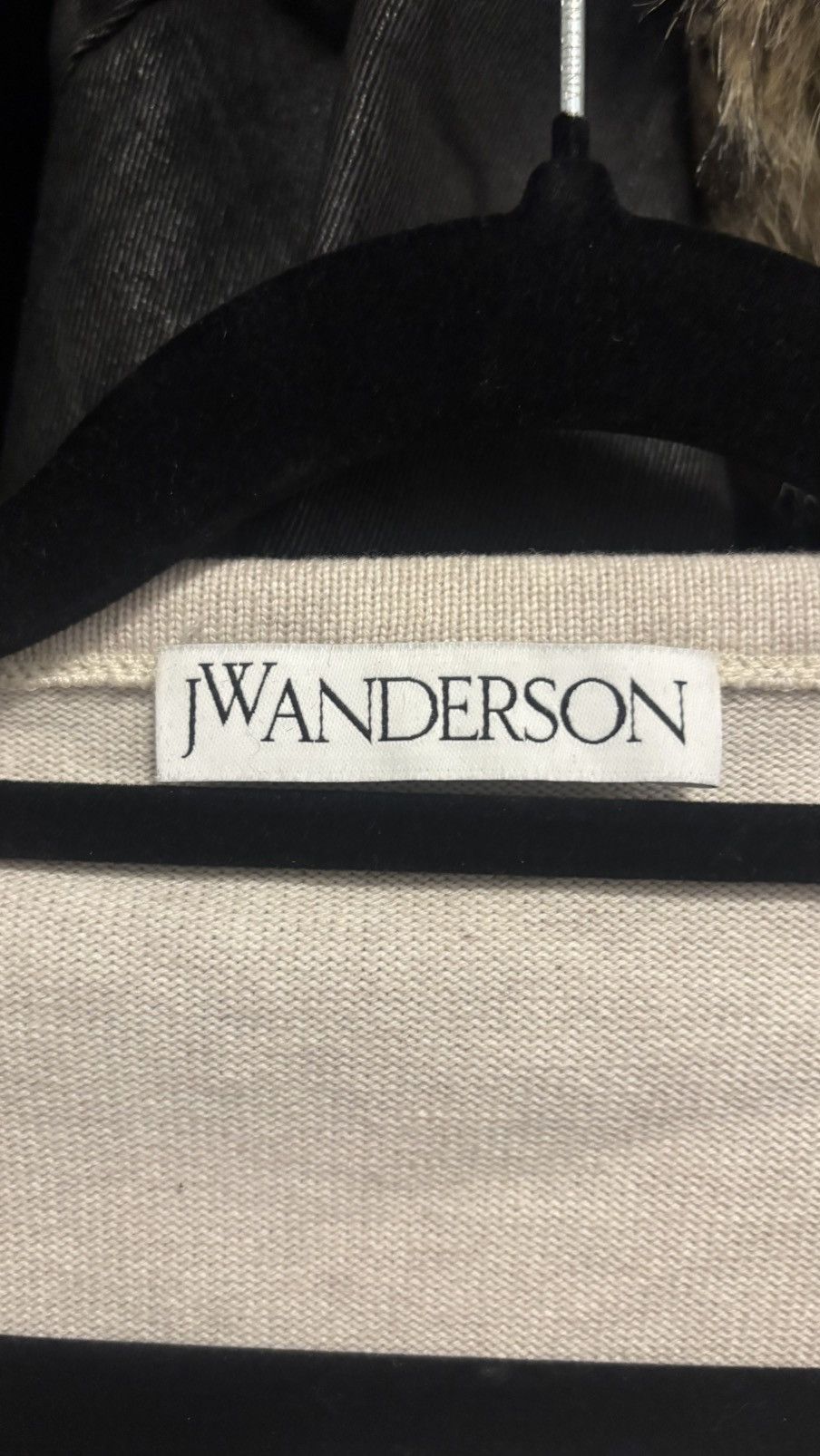 JW Anderson JW Anderson Asymmetric Thermal Long Sleeve Cream Size M Size US M / EU 48-50 / 2 - 3 Thumbnail