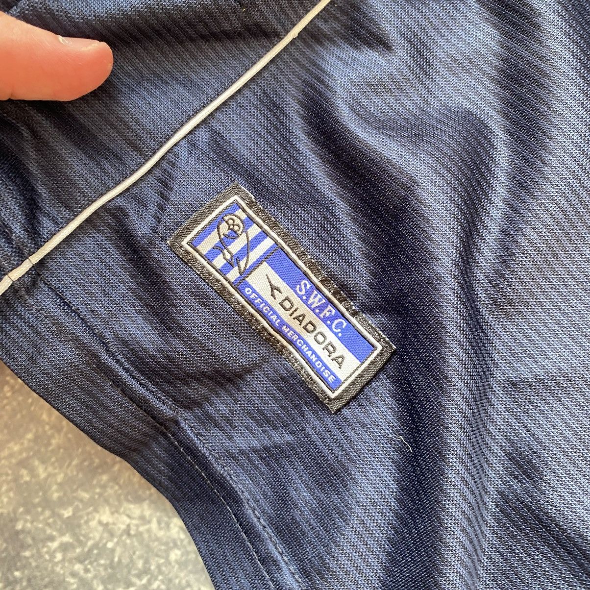 Diadora Vintage Diadora Sheffield Wednesday 2002/3 rare jersey Size US XL / EU 56 / 4 - 7 Thumbnail