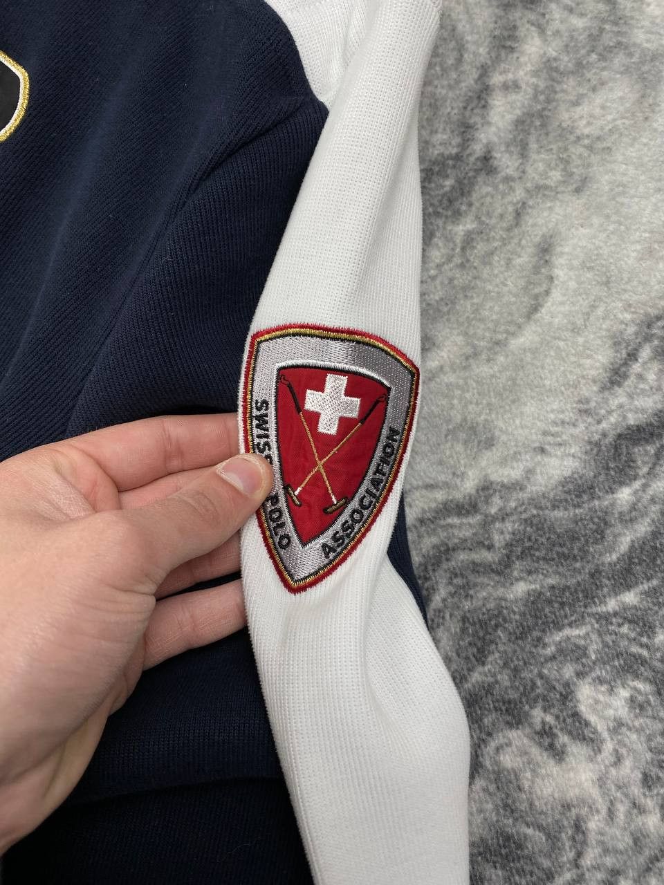 Vintage Polo Club St Moritz Switzerland Rugby Sweatshirt Big Logo Size US XL / EU 56 / 4 - 6 Thumbnail