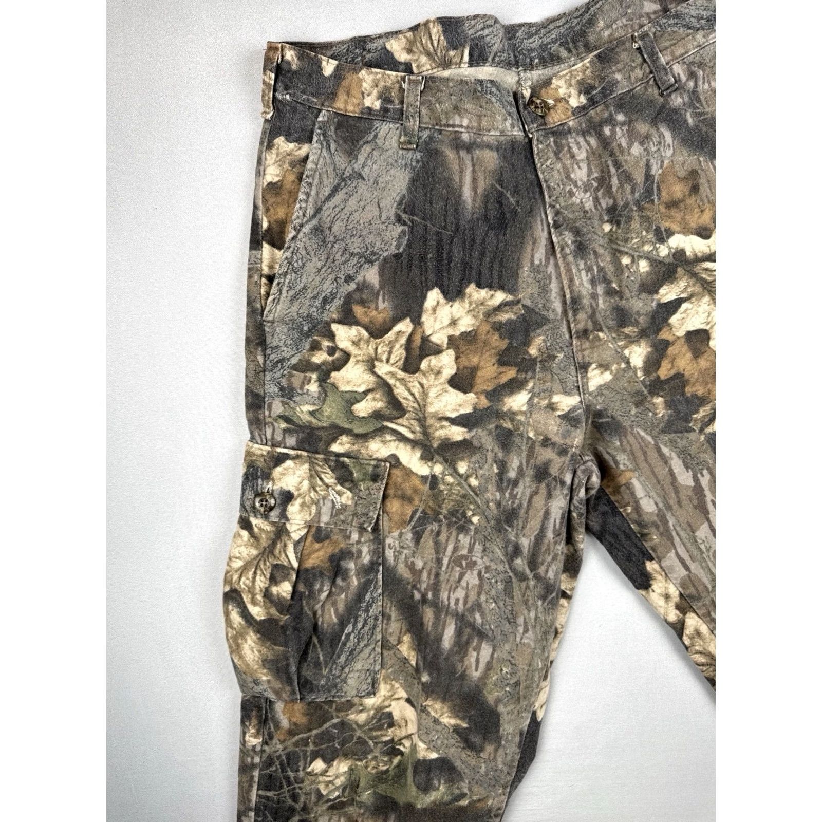 Vintage VINTAGE Mossy Oak Camo Cargo Pants USA Made Men’s Large Size US 33 - 6 Thumbnail