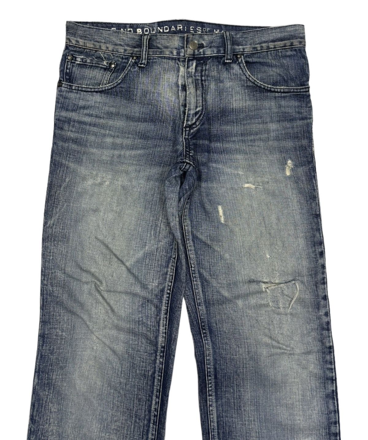 Hysteric Glamour 🇯🇵 HMBM JAPAN DISTRESSED DENIM JEANS Size US 33 - 4 Thumbnail