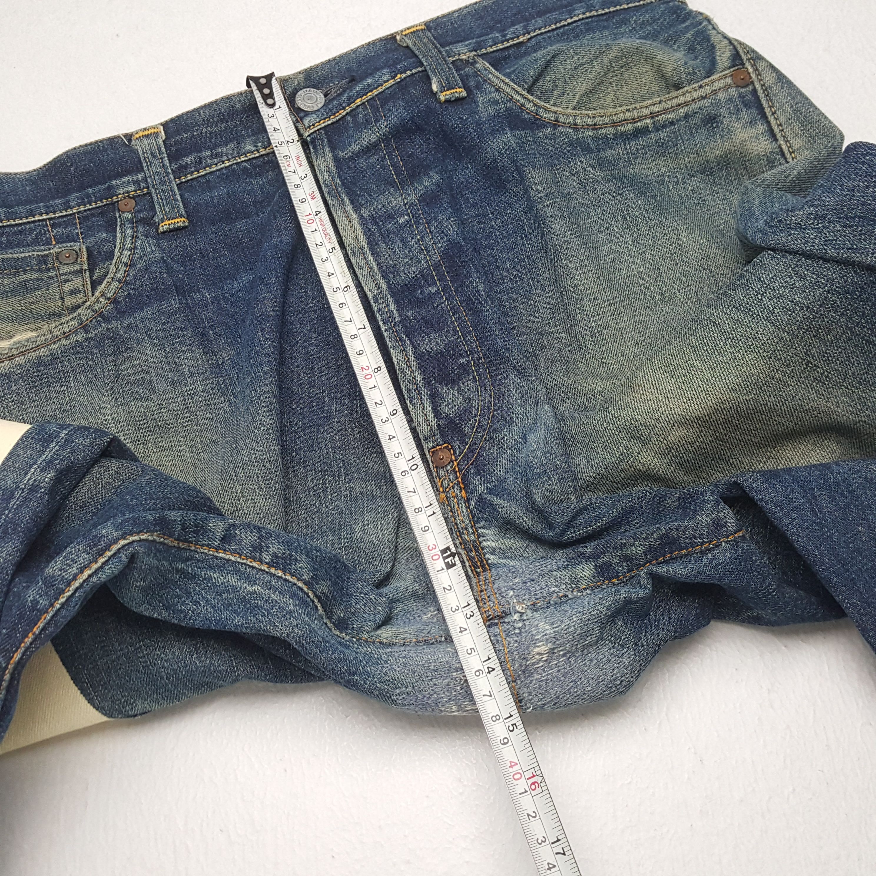 Evisu × Japanese Brand × Vintage EVIS Japanese Brand Streetwear Custom Daicock Jeans Size US 36 / EU 52 - 8 Thumbnail