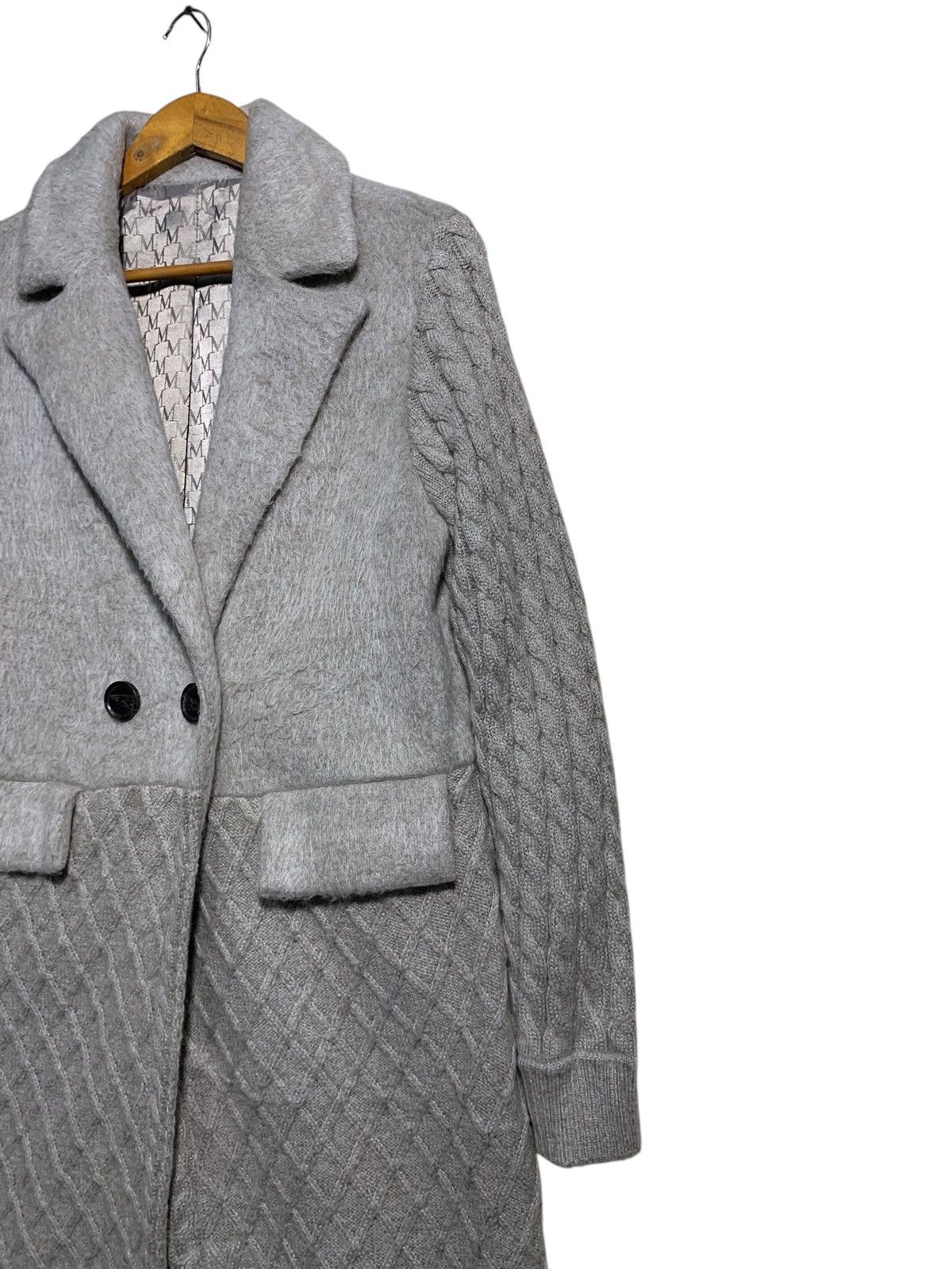 Max Mara × Weekend Max Mara 🔥MAX MARA ITALY WOOL/ALPACA KNITTED JACKETS Size M / US 6-8 / IT 42-44 - 4 Thumbnail