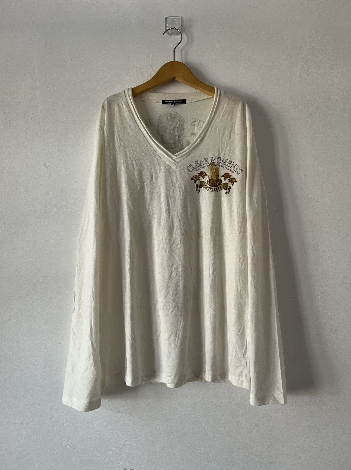 semanticdesign Vintage Semantic Design Long Sleeve Shirt Size US M / EU 48-50 / 2 - 1 Thumbnail