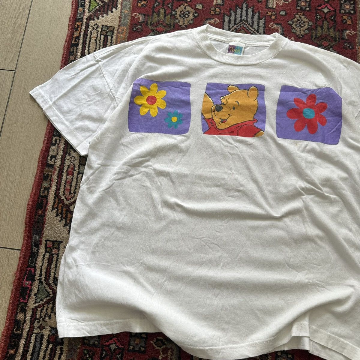 Vintage 90s Winnie the Pooh Graphic Tee Size L Vintage Disney Size US L / EU 52-54 / 3 - 4 Thumbnail