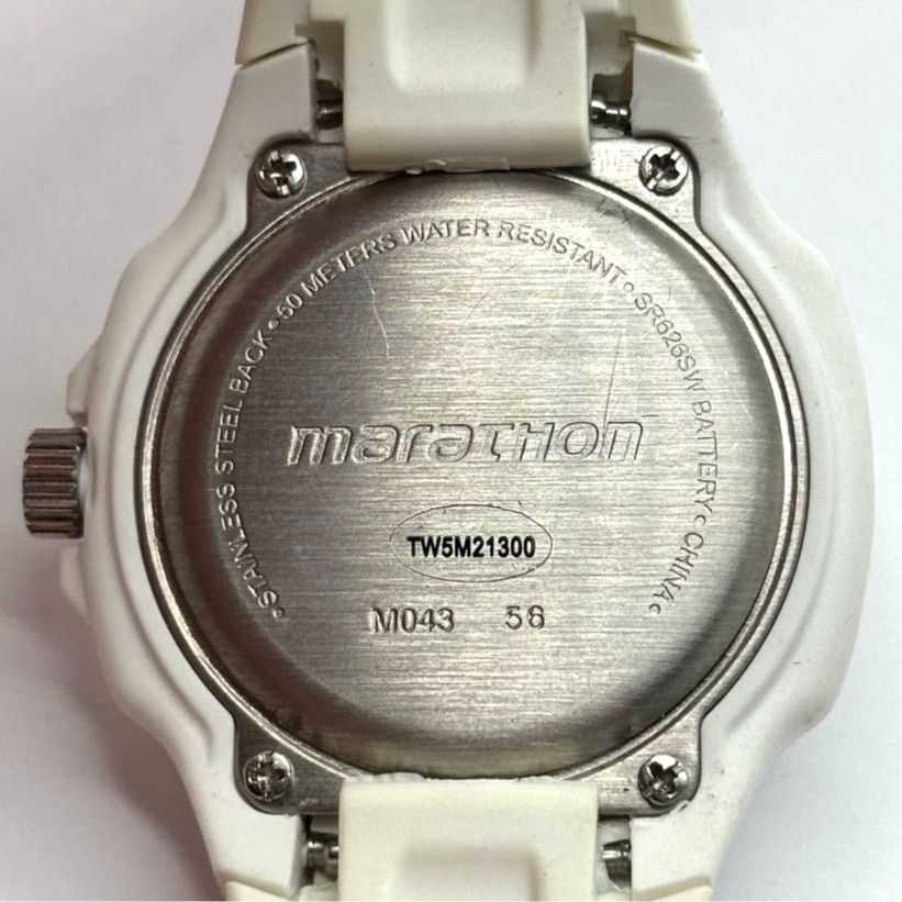 Other White Marathon Men's Watch Size ONE SIZE - 5 Thumbnail