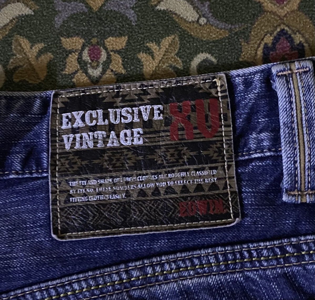 Edwin × If Six Was Nine × Le Grande Bleu (L.G.B.) 🔥RARE🔥Vintage Edwin Exclusive Flare Distressed Denim Size US 32 / EU 48 - 10 Thumbnail