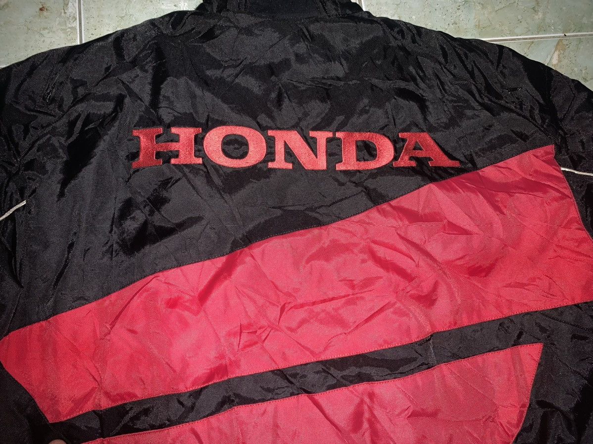 Honda × Japanese Brand × Vintage Vintage HONDA RACING RIDER JACKET Nylon Size US L / EU 52-54 / 3 - 14 Thumbnail