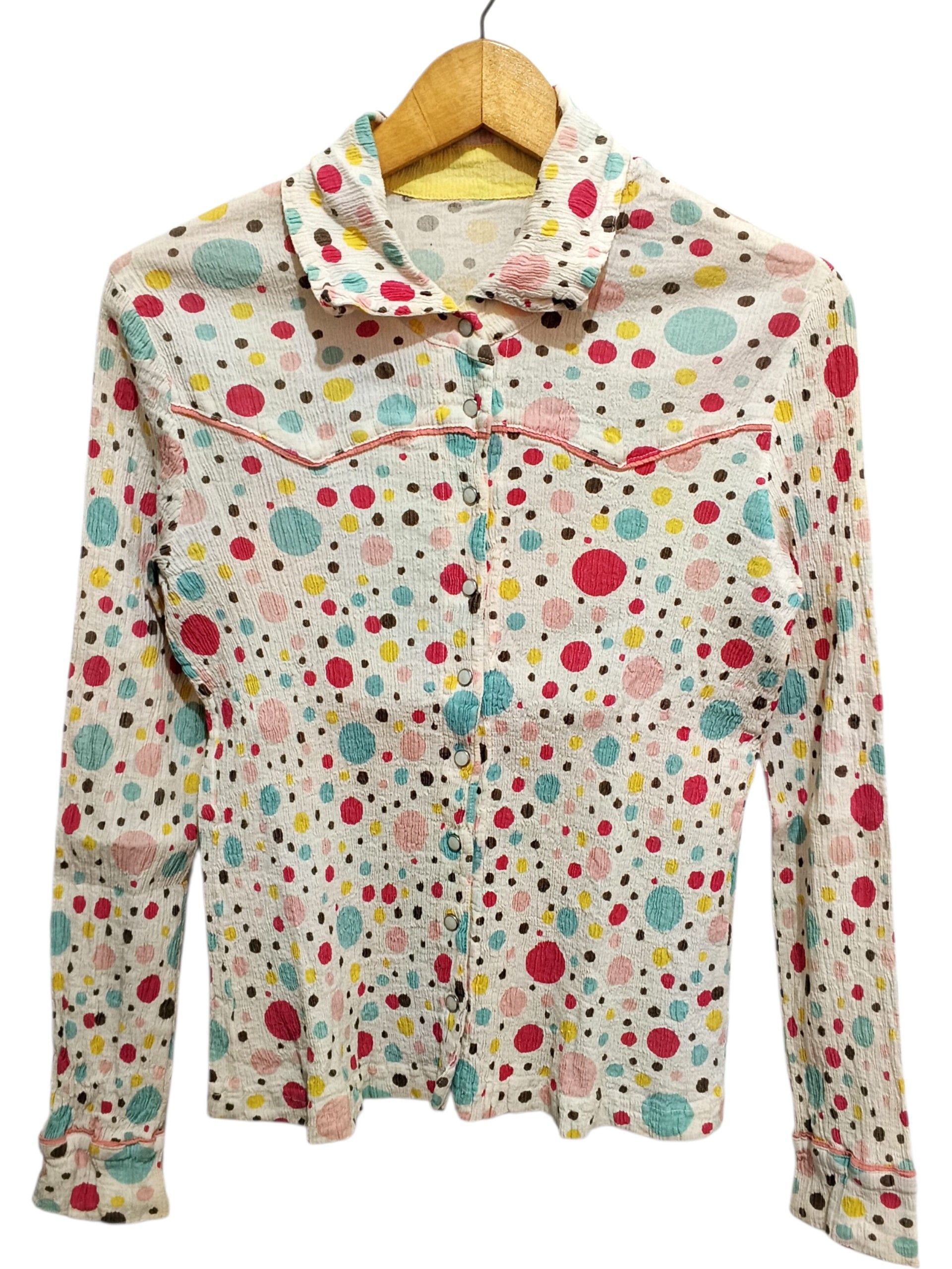 Tsumori Chisato Tsumori chisato Polkadot Button shirt Size S / US 4 / IT 40 - 1 Thumbnail