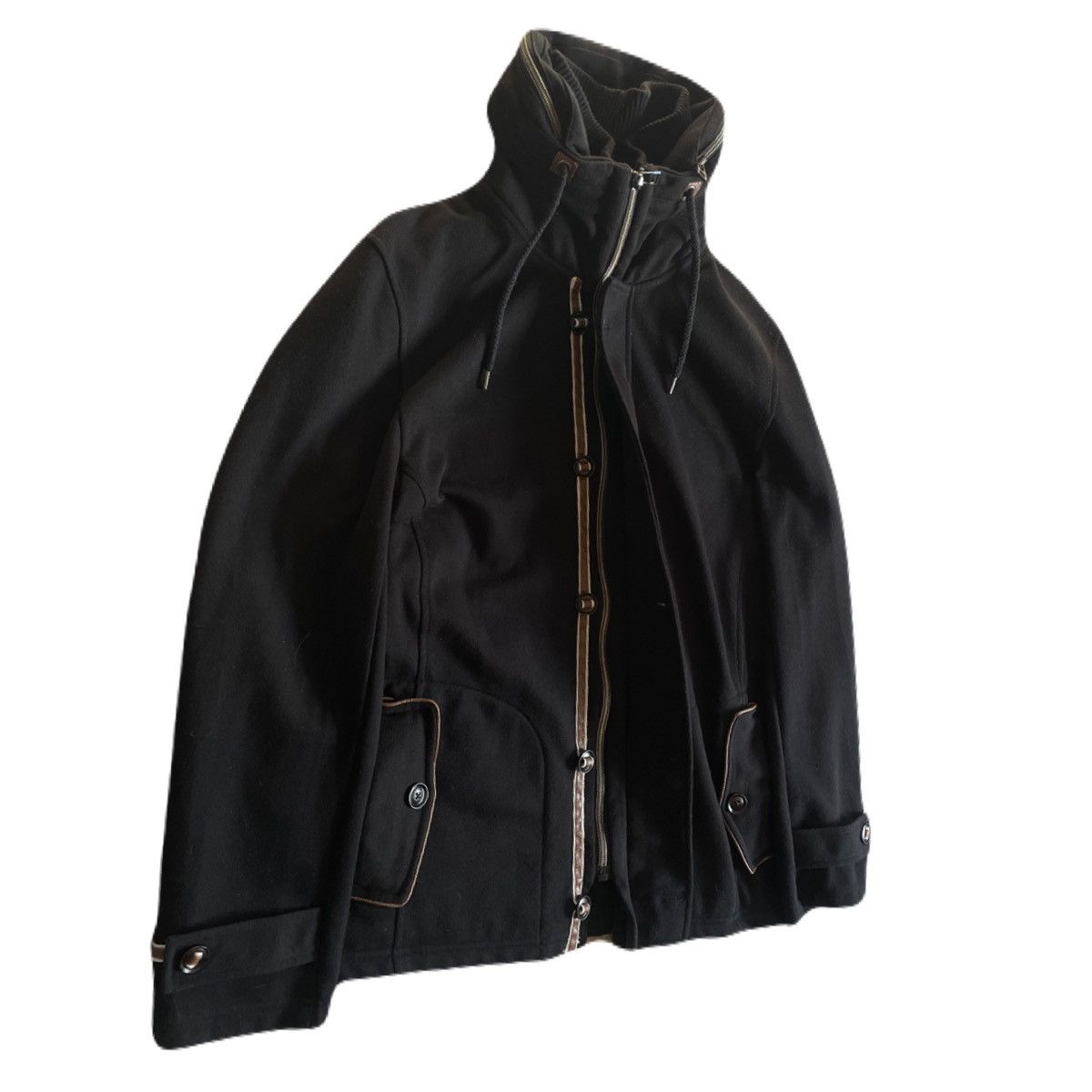 If Six Was Nine 2000s Japanese archive Vkei Bono Gimmic Hooded Jacket Y2K Size US S / EU 44-46 / 1 - 3 Thumbnail