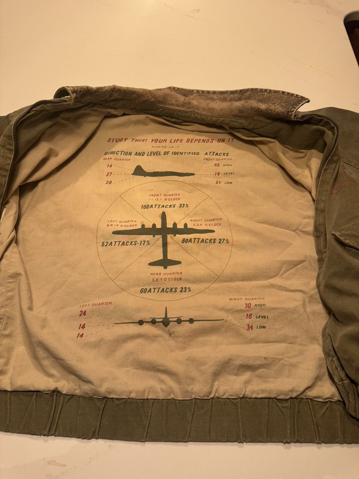 Vintage Green vintage Army bomber jacket Size US M / EU 48-50 / 2 - 6 Thumbnail
