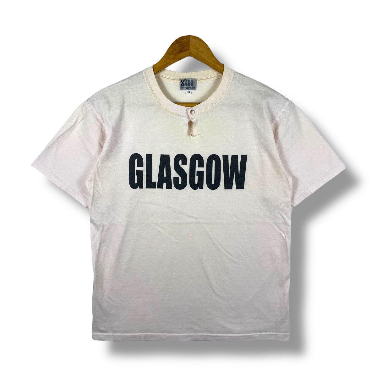 Takeo Kikuchi Vintage TAKEO KIKUCHI Glasgow Graphic Tee Shirt Size 12 Size US M / EU 48-50 / 2 - 1 Thumbnail
