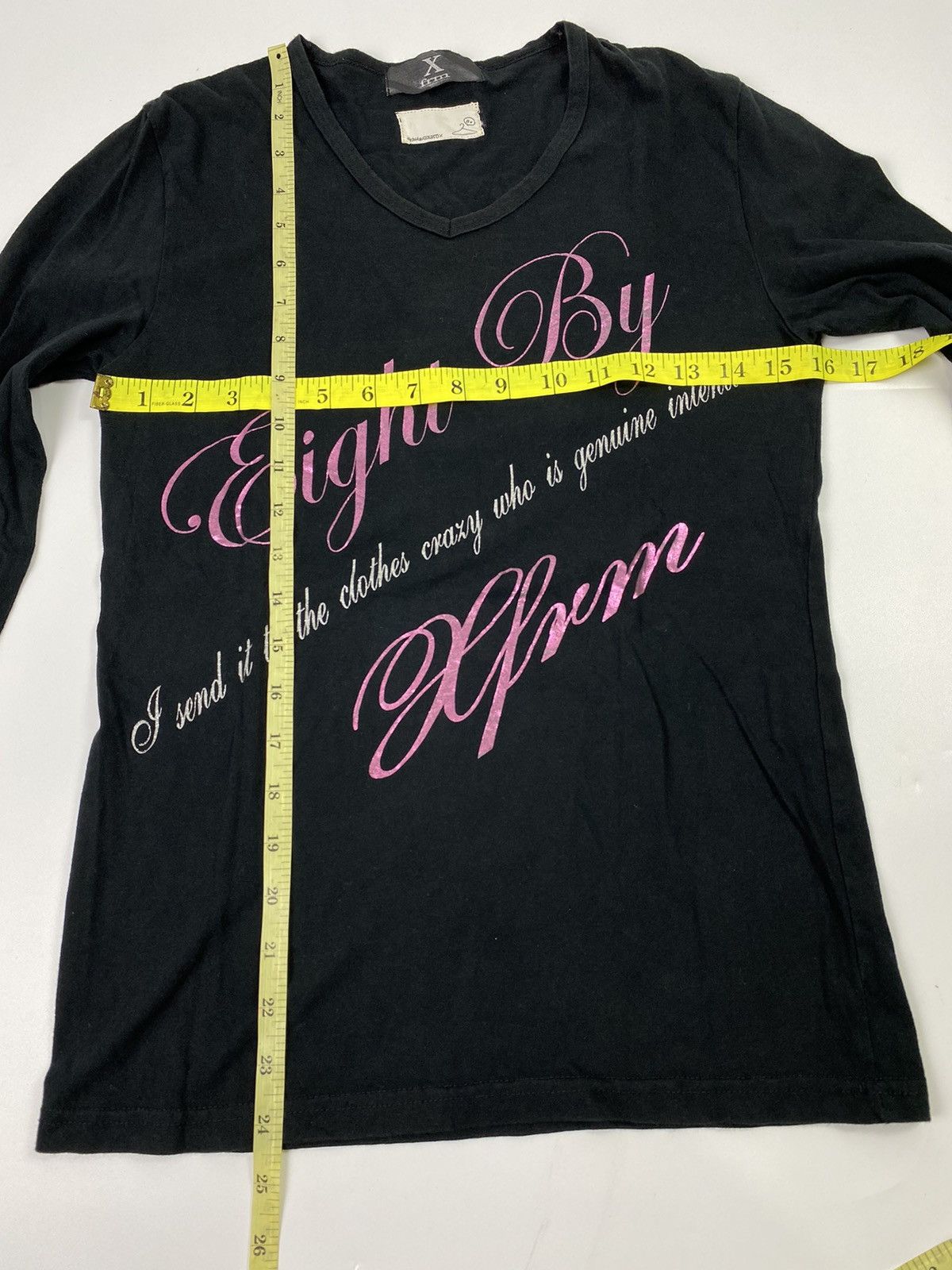 Hysteric Glamour Xfrm japanese brand longsleeve eight x Size US S / EU 44-46 / 1 - 9 Thumbnail