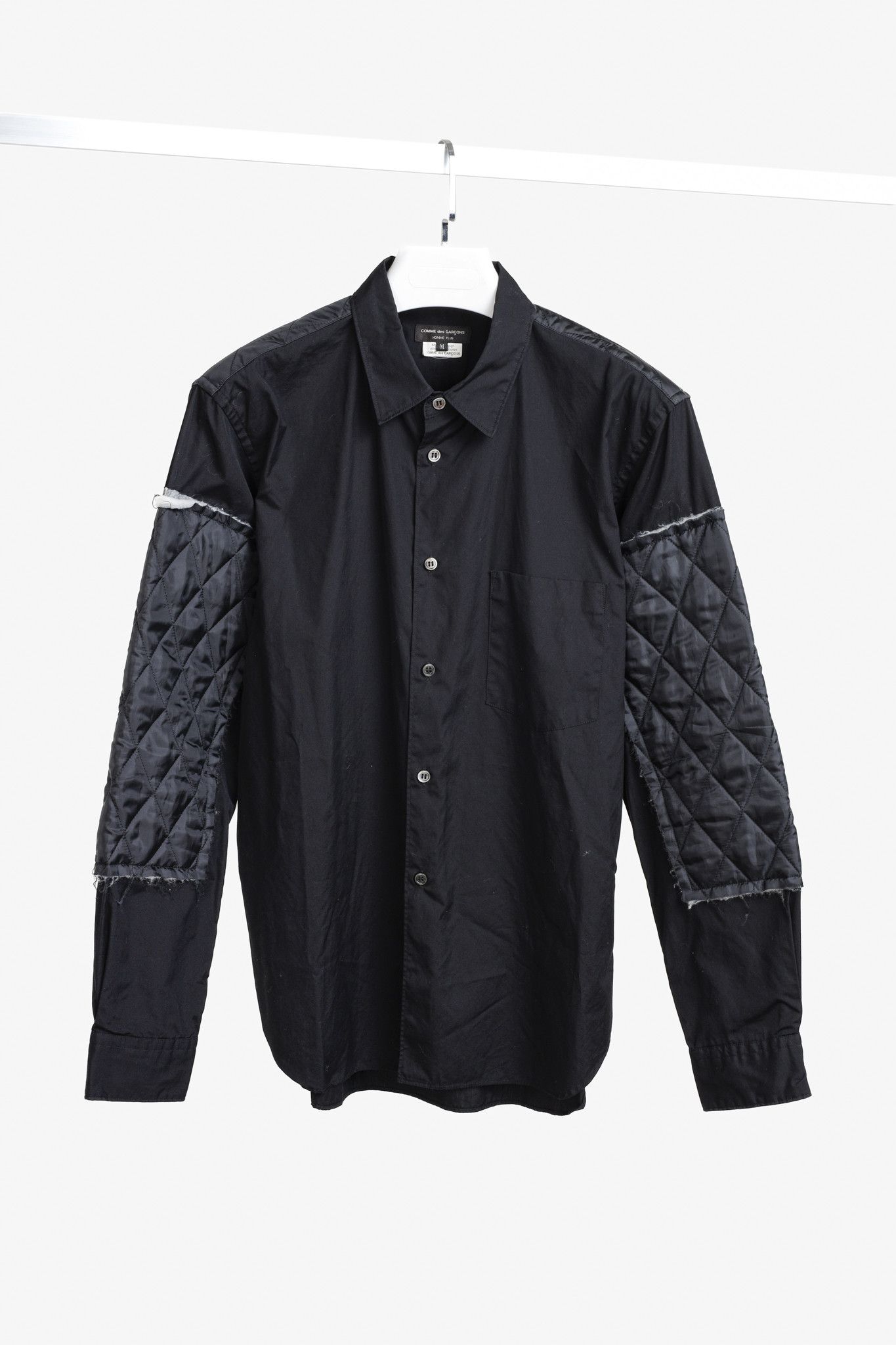 Comme des Garcons Homme Plus Comme Des Garçons Homme Plus 2017 Quilt Button Up Shirt Size US M / EU 48-50 / 2 - 1 Thumbnail