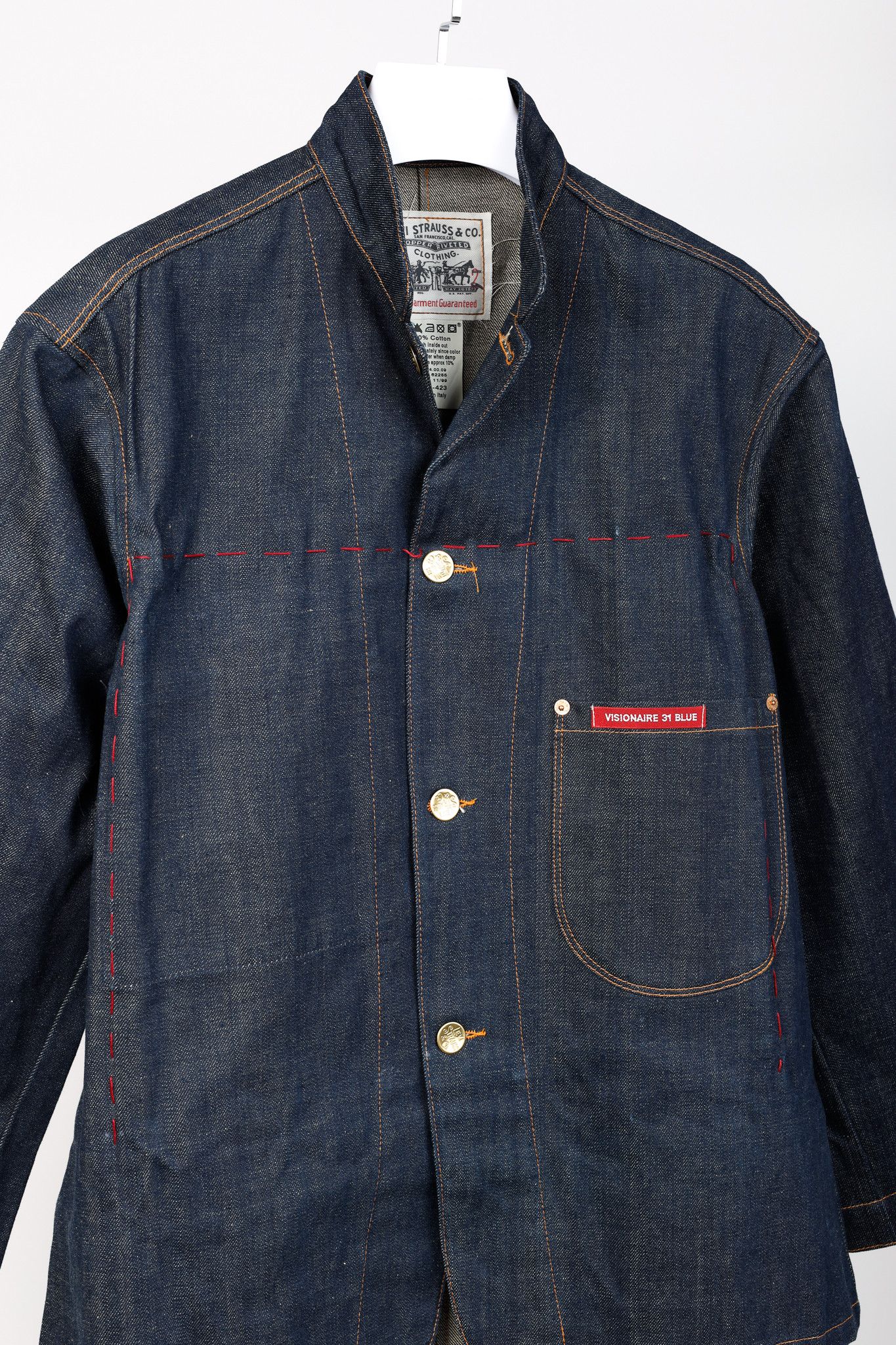 Levi's Levi's x Visionaire No. 31 LE One-Pocket Sack Coat Size US S / EU 44-46 / 1 - 3 Thumbnail