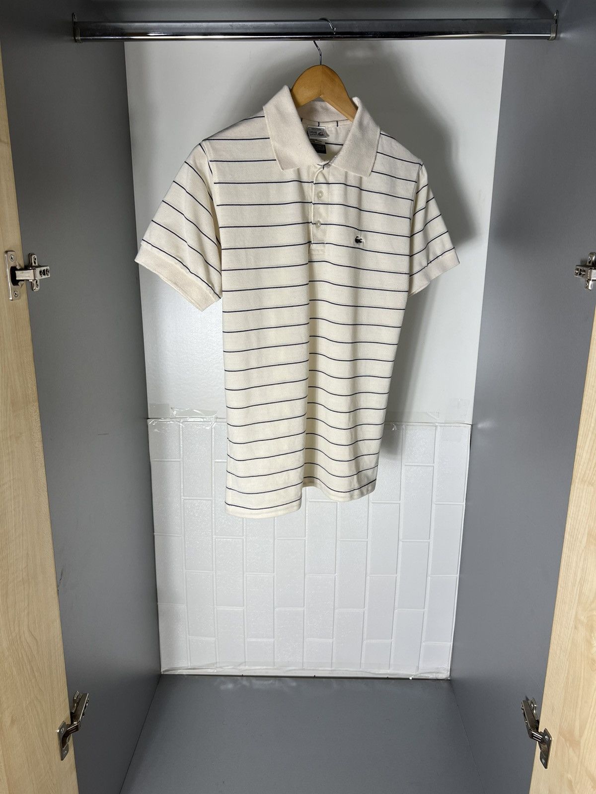 Lacoste VERY RARE LACOSTE CHEMISE CLASSIC DESIGNER POLO TENNIS 90s Size US S / EU 44-46 / 1 - 3 Thumbnail