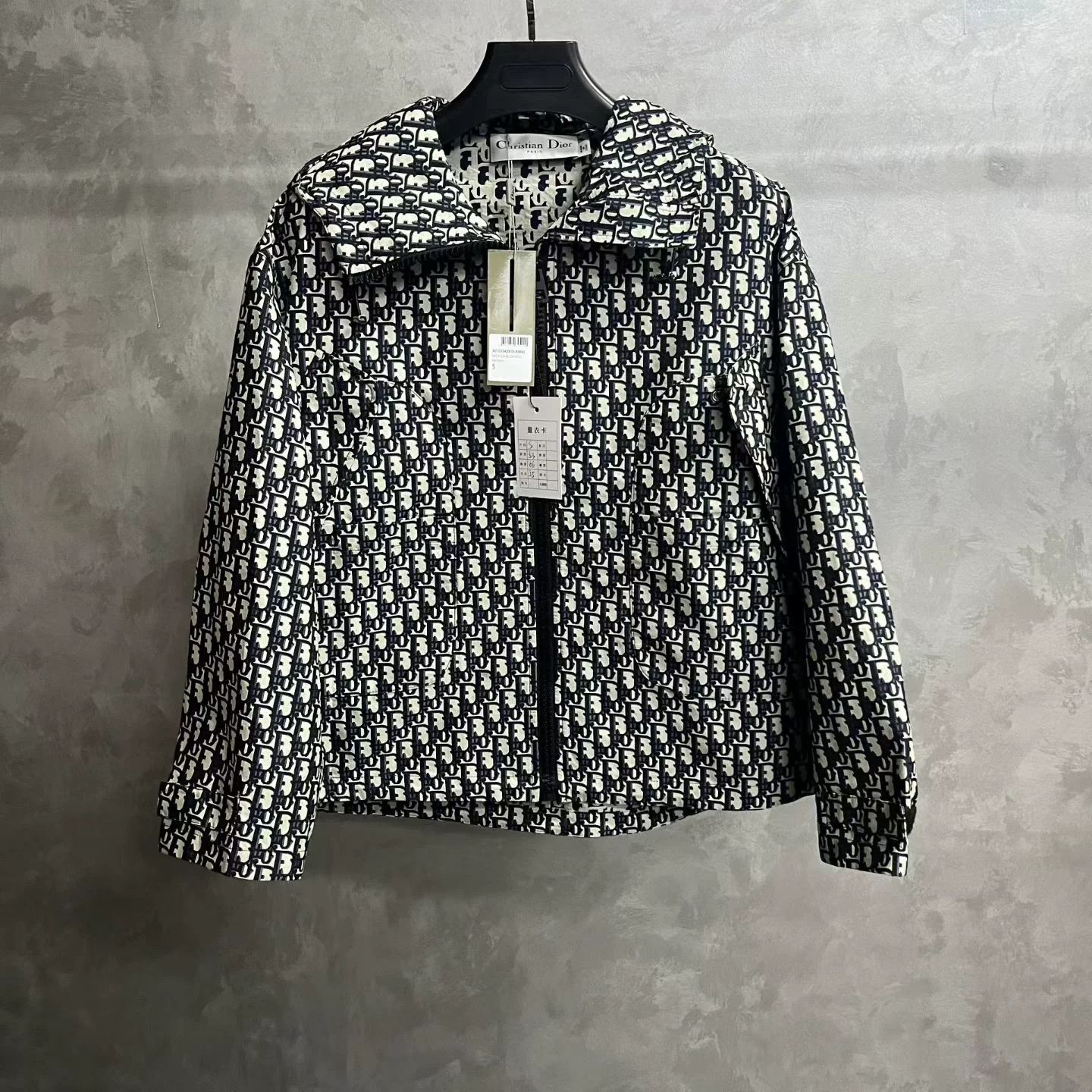 Dior Dior Blue Jacket Outerwear Casual Size M / US 6-8 / IT 42-44 - 1 Thumbnail