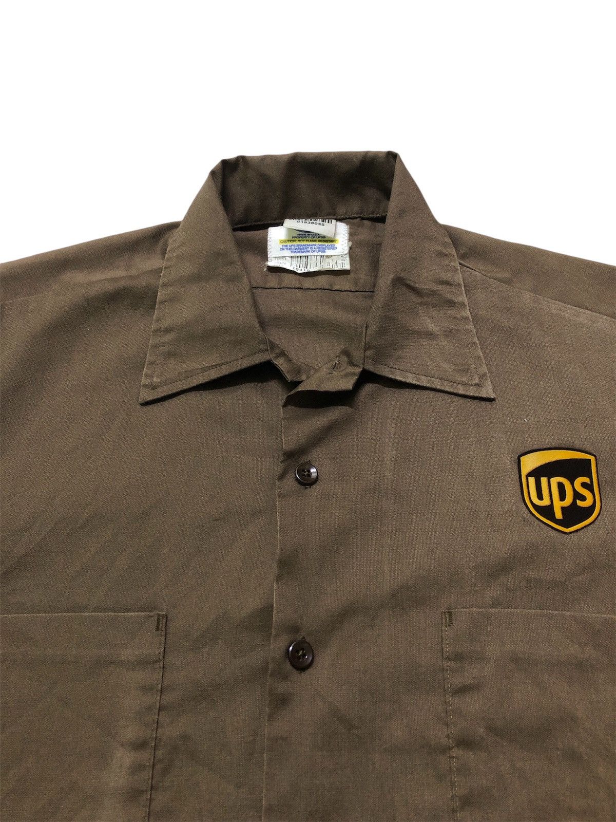 Vintage Vintage Ups Shirt Workwear Button Up Size US M / EU 48-50 / 2 - 4 Thumbnail