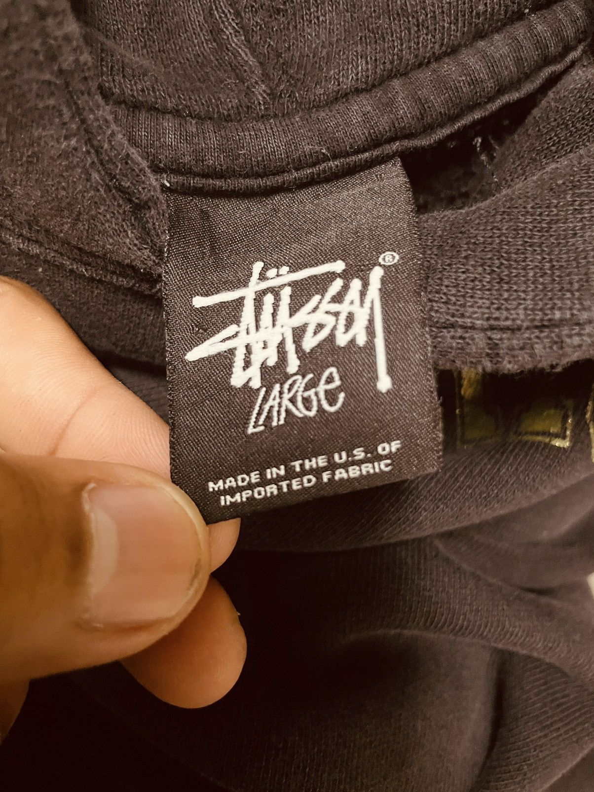 Stussy × Vintage Stussy Hoodie Size US L / EU 52-54 / 3 - 7 Thumbnail