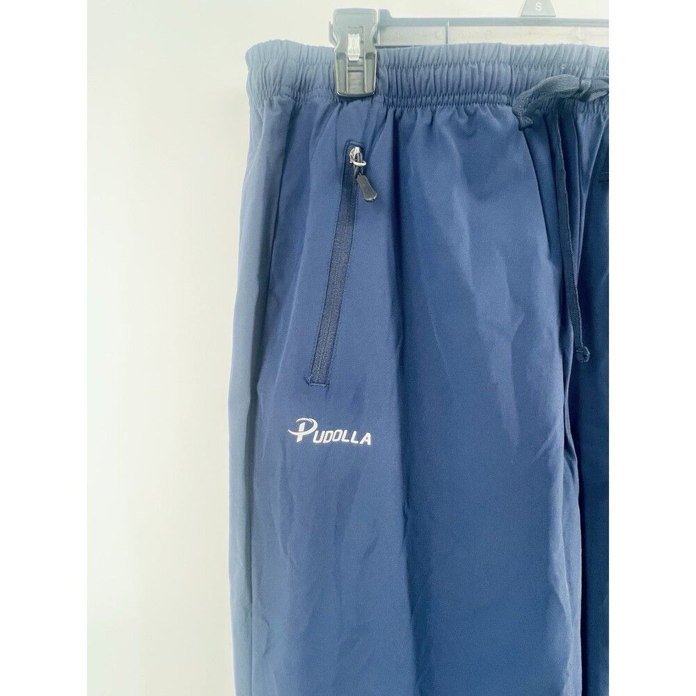 Other Pudolla Mens Athletic Training Hiking Jogging Pants XL Navy Size US 39 - 3 Thumbnail