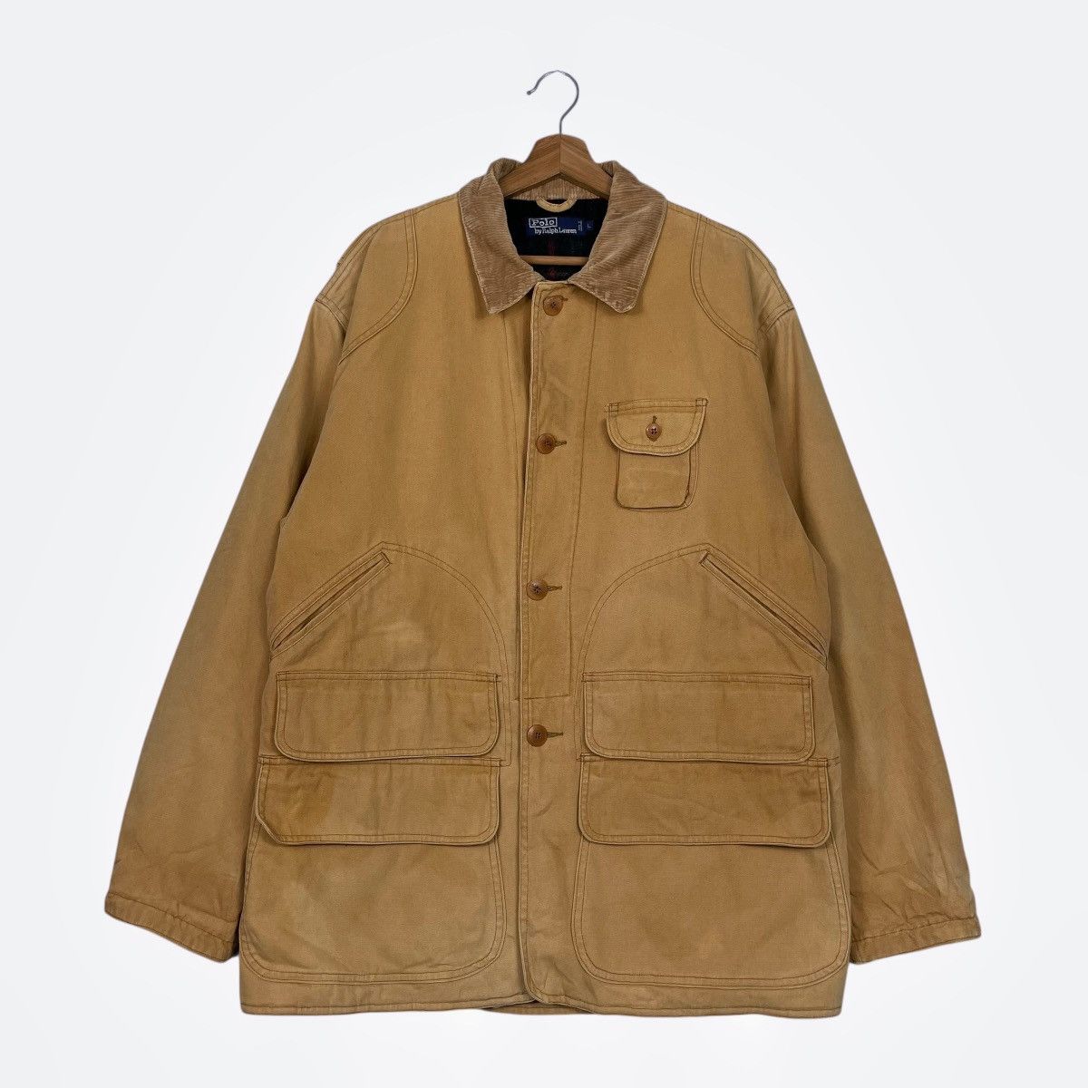 Polo Ralph Lauren Vintage Polo Ralph Lauren Duck Canvas Hunting Jacket Size US L / EU 52-54 / 3 - 1 Thumbnail