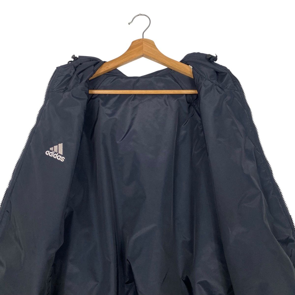 Adidas Vintage Adidas reversible hoodie jacket Size US L / EU 52-54 / 3 - 15 Thumbnail